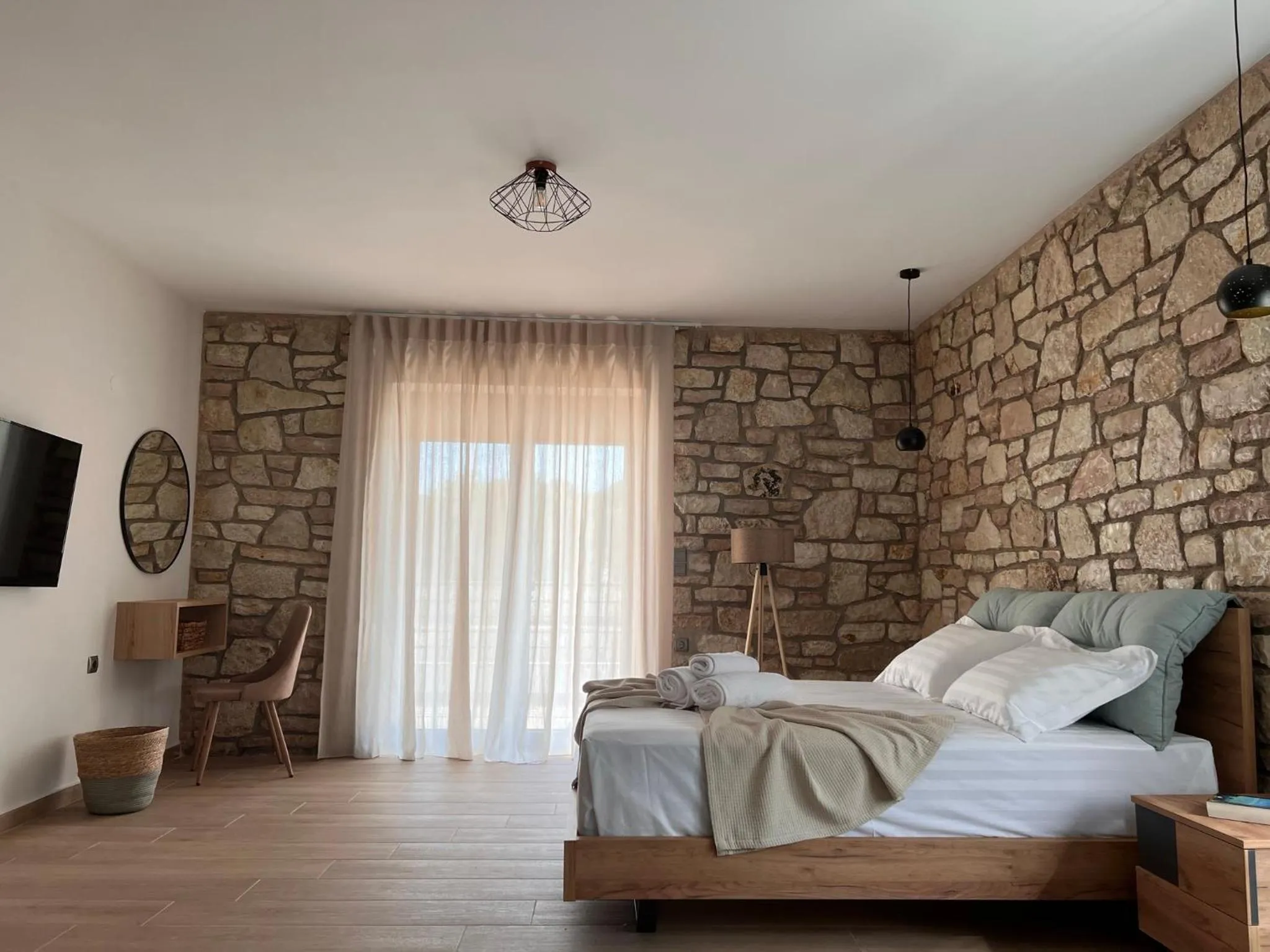 Bed in Michelangelo suites and apartments