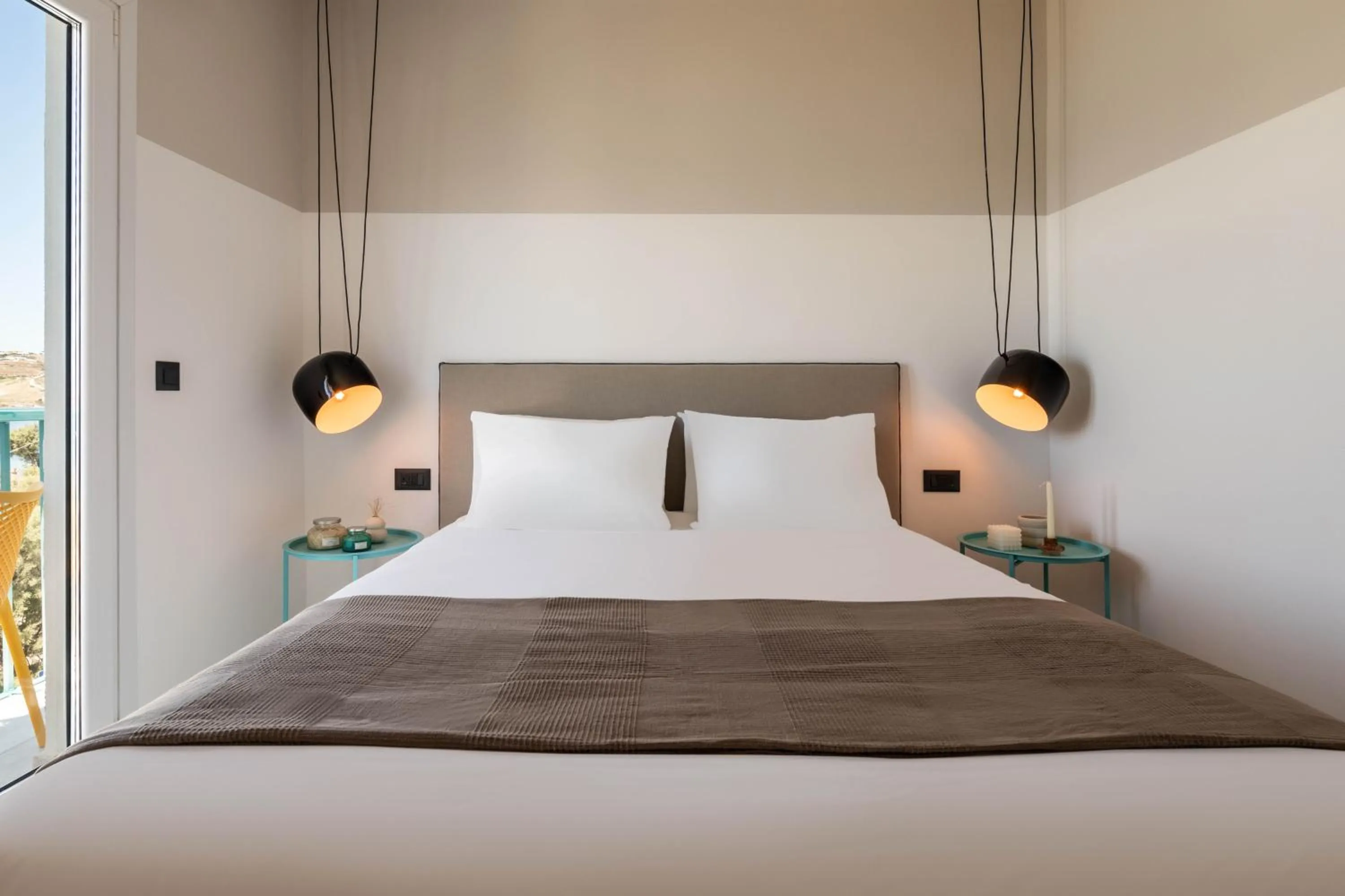 Bed in Play Paros a member of Brown Hotels