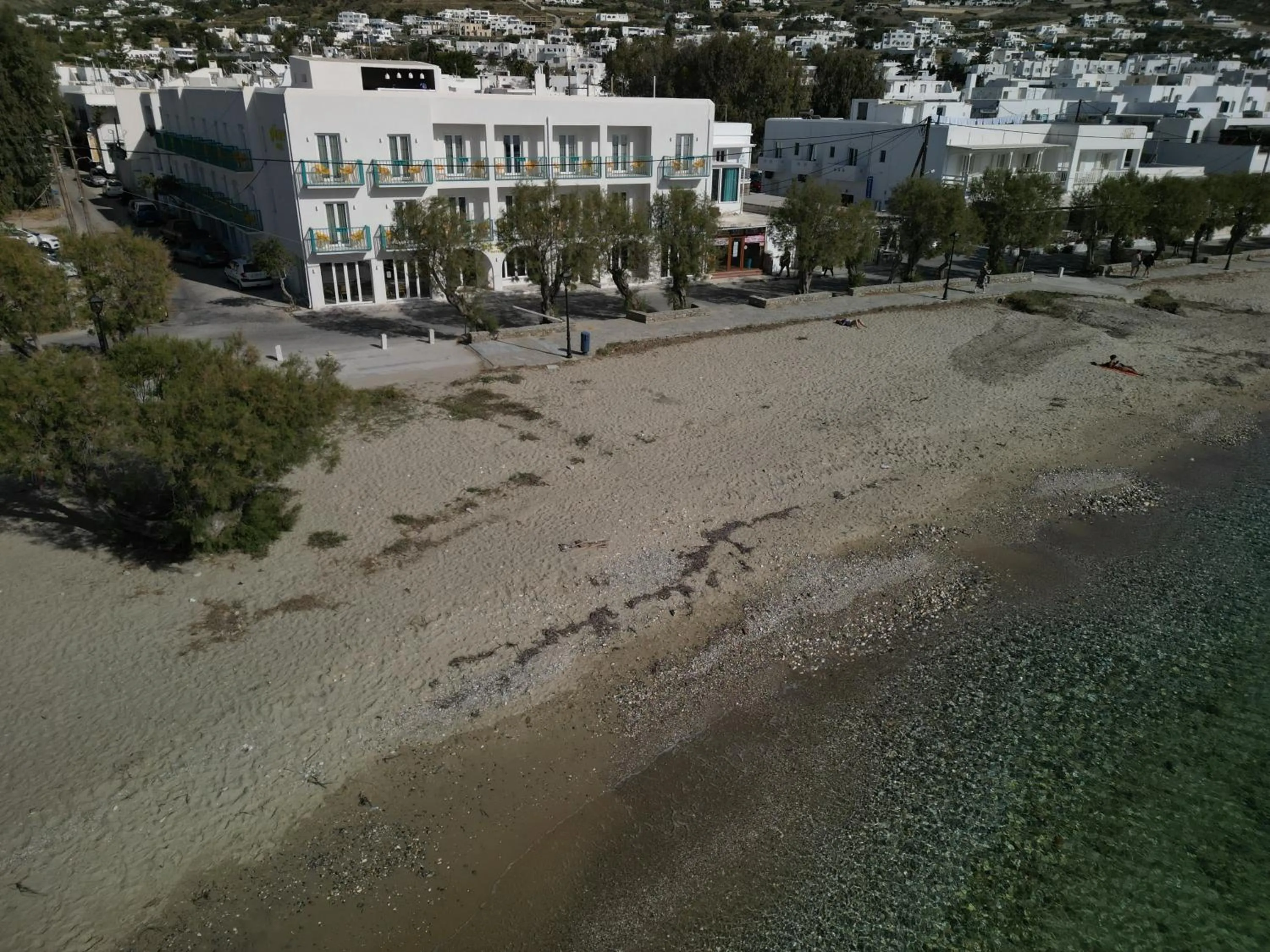 Beach in Play Paros a member of Brown Hotels
