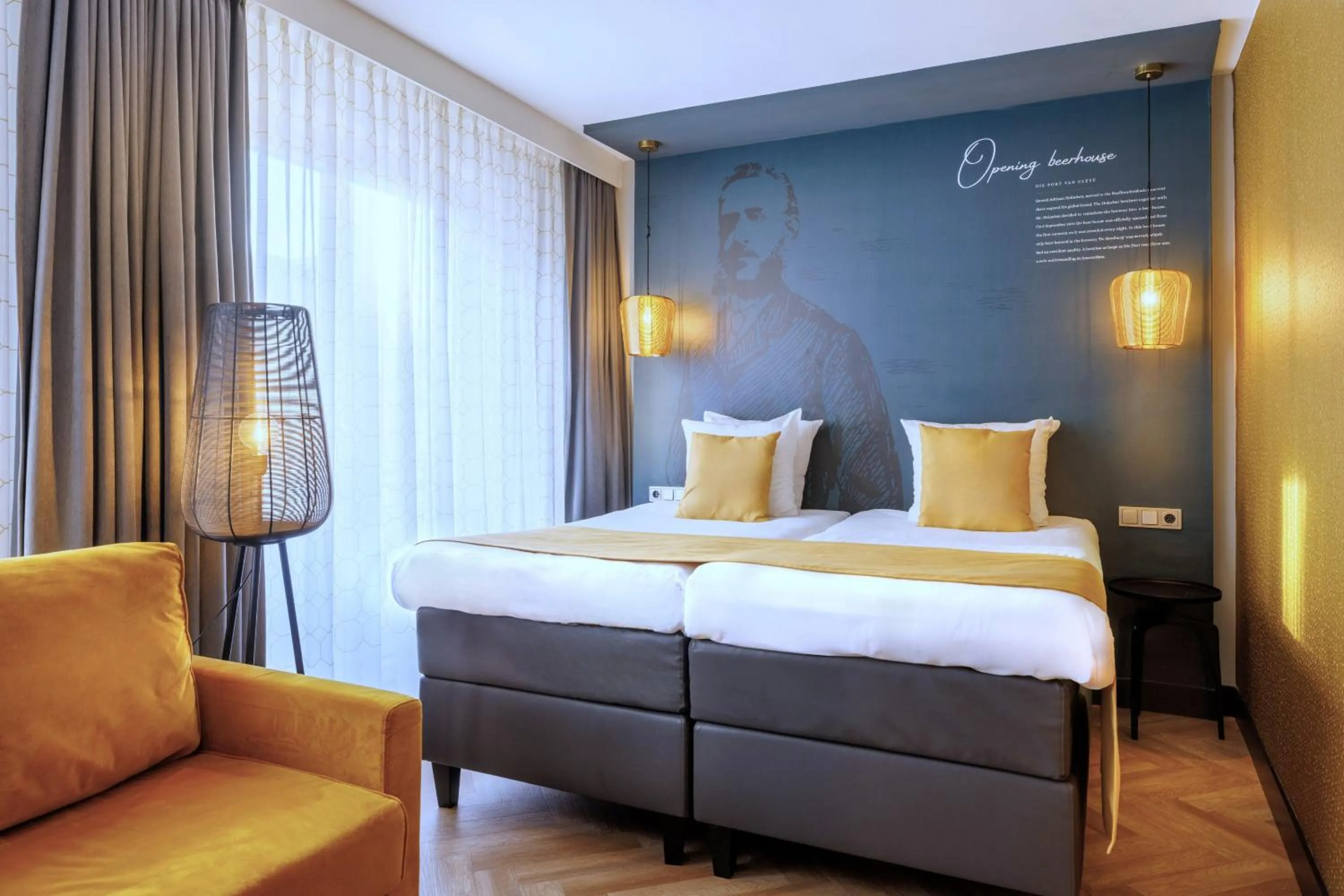 Superior Twin Room in Hotel Die Port van Cleve