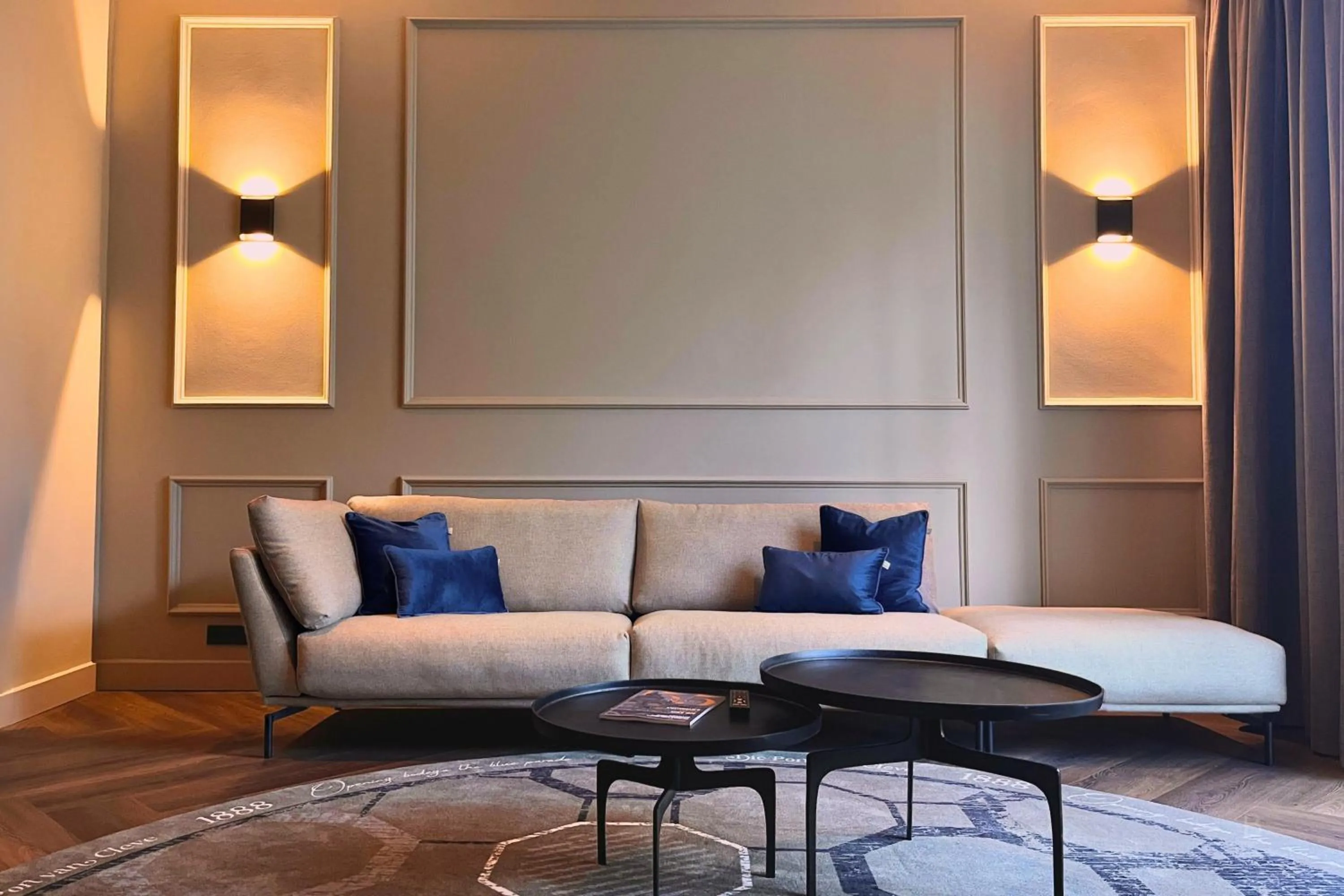 Living room in Hotel Die Port van Cleve