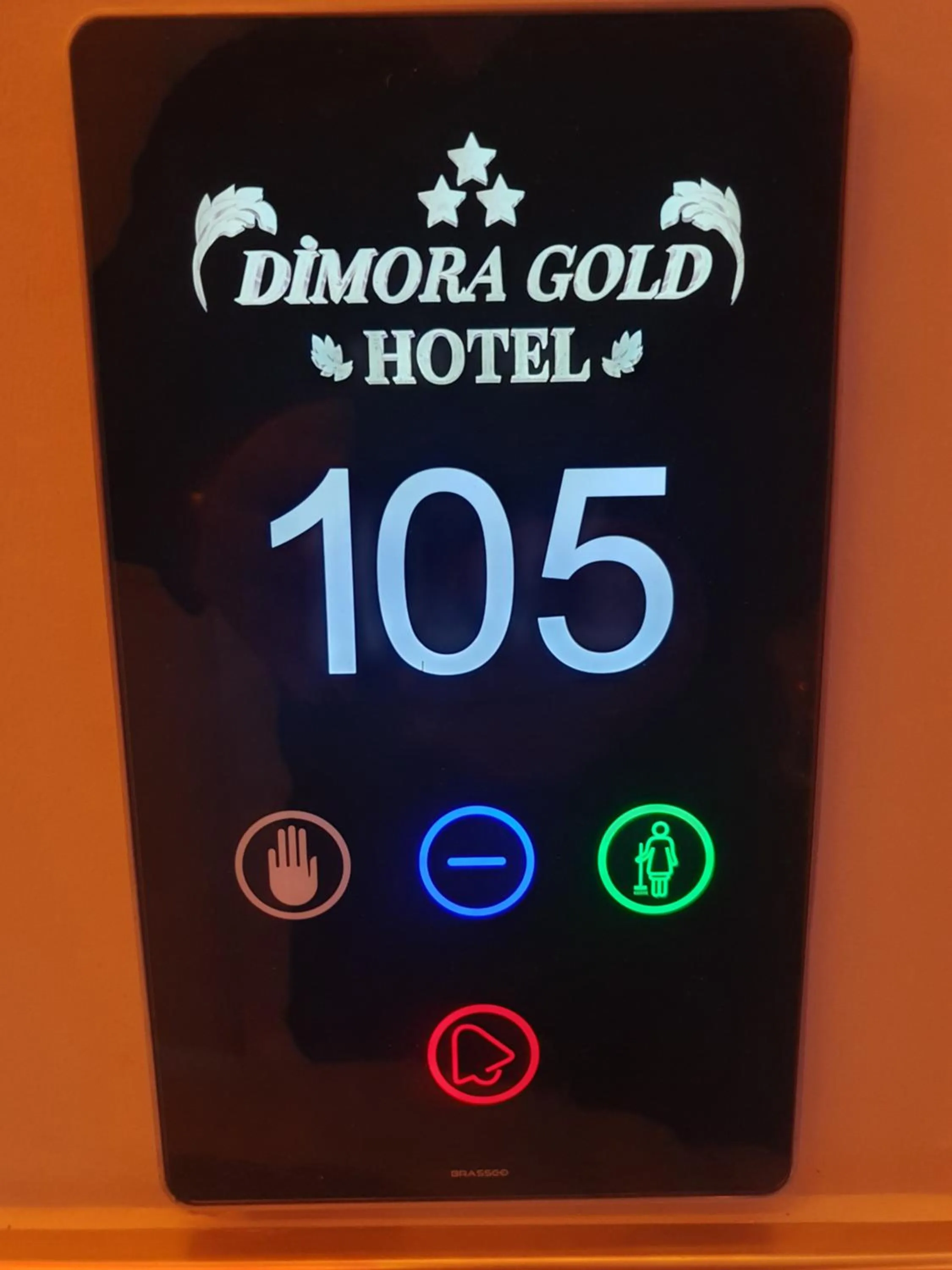 Property logo or sign in Dimora Gold Hotel