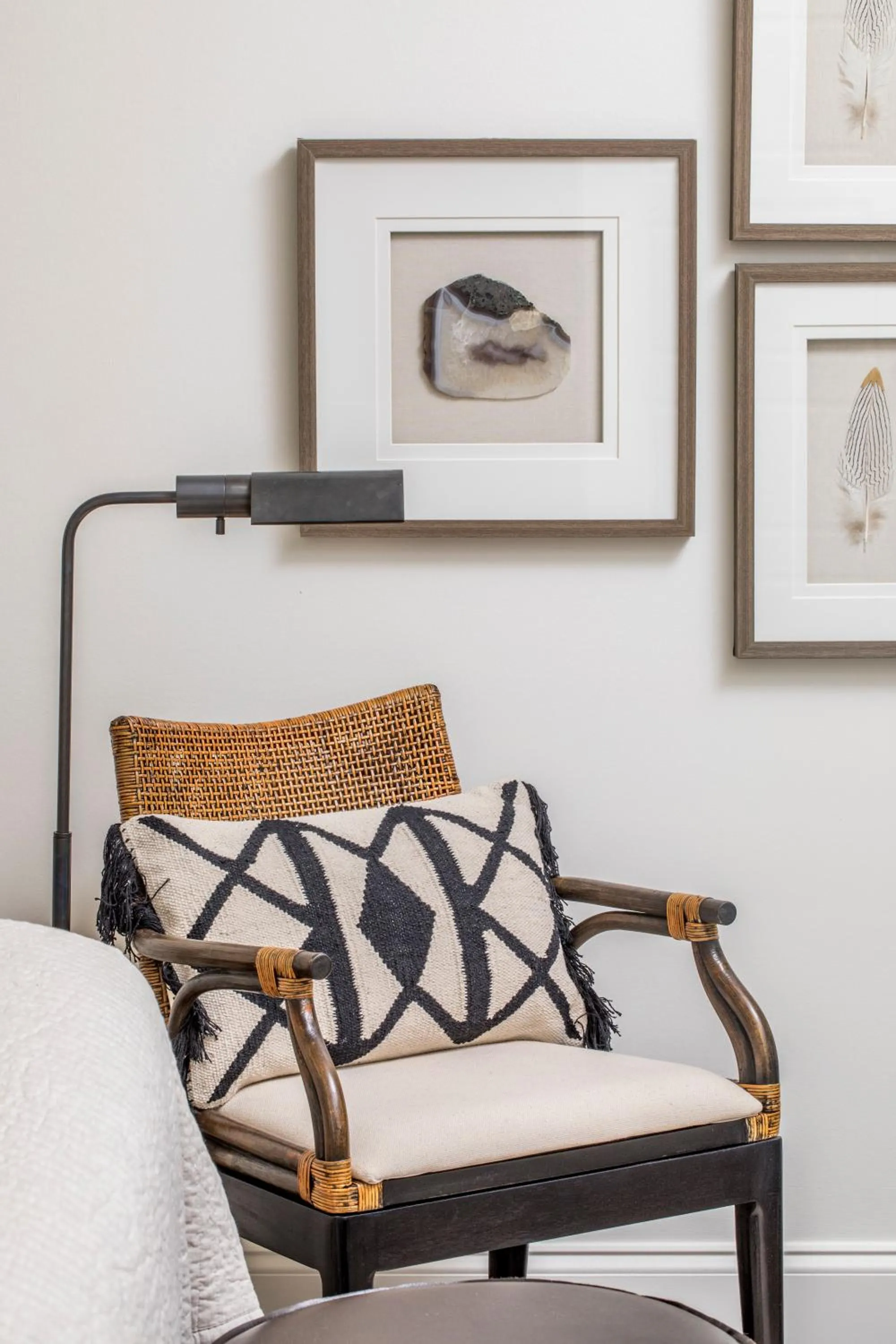 Decorative detail in The Louis Hotel