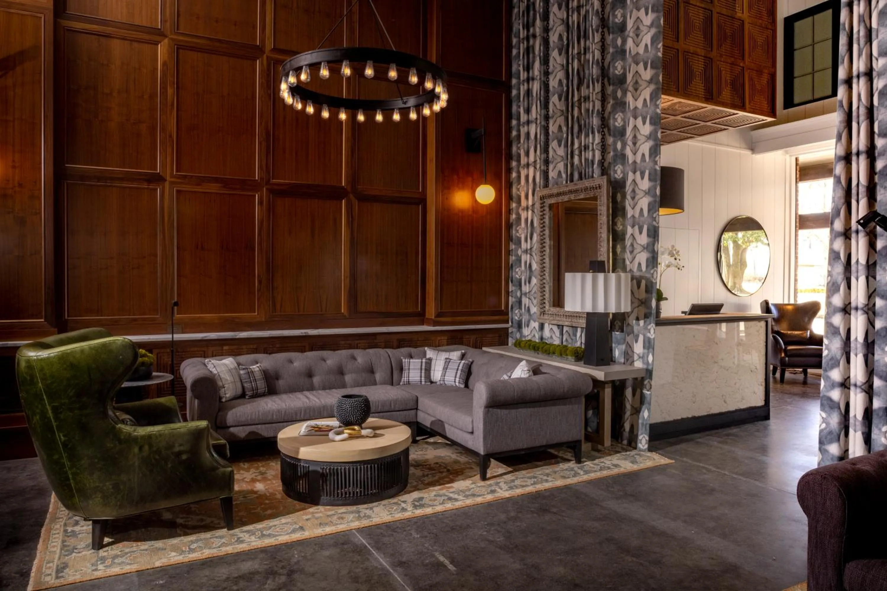 Lobby or reception in The Louis Hotel