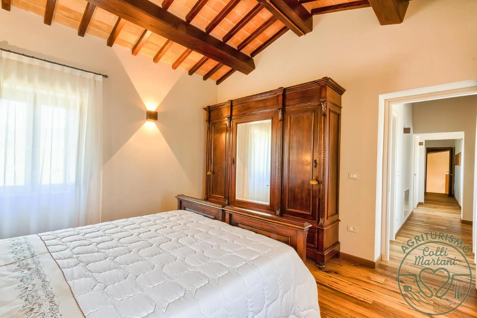Photo of the whole room, Bed in Agriturismo Colli Martani