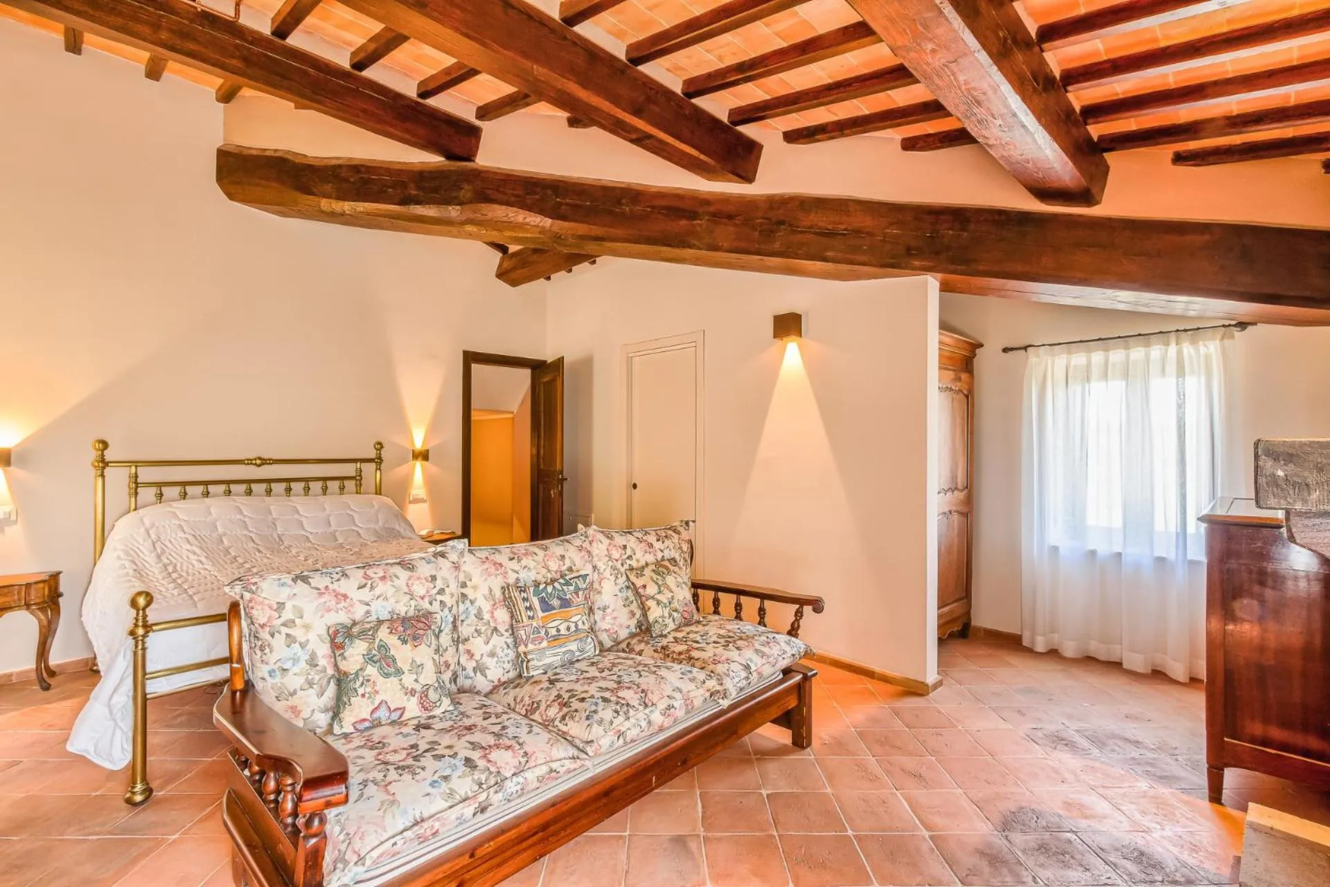 Bedroom, Bed in Agriturismo Colli Martani
