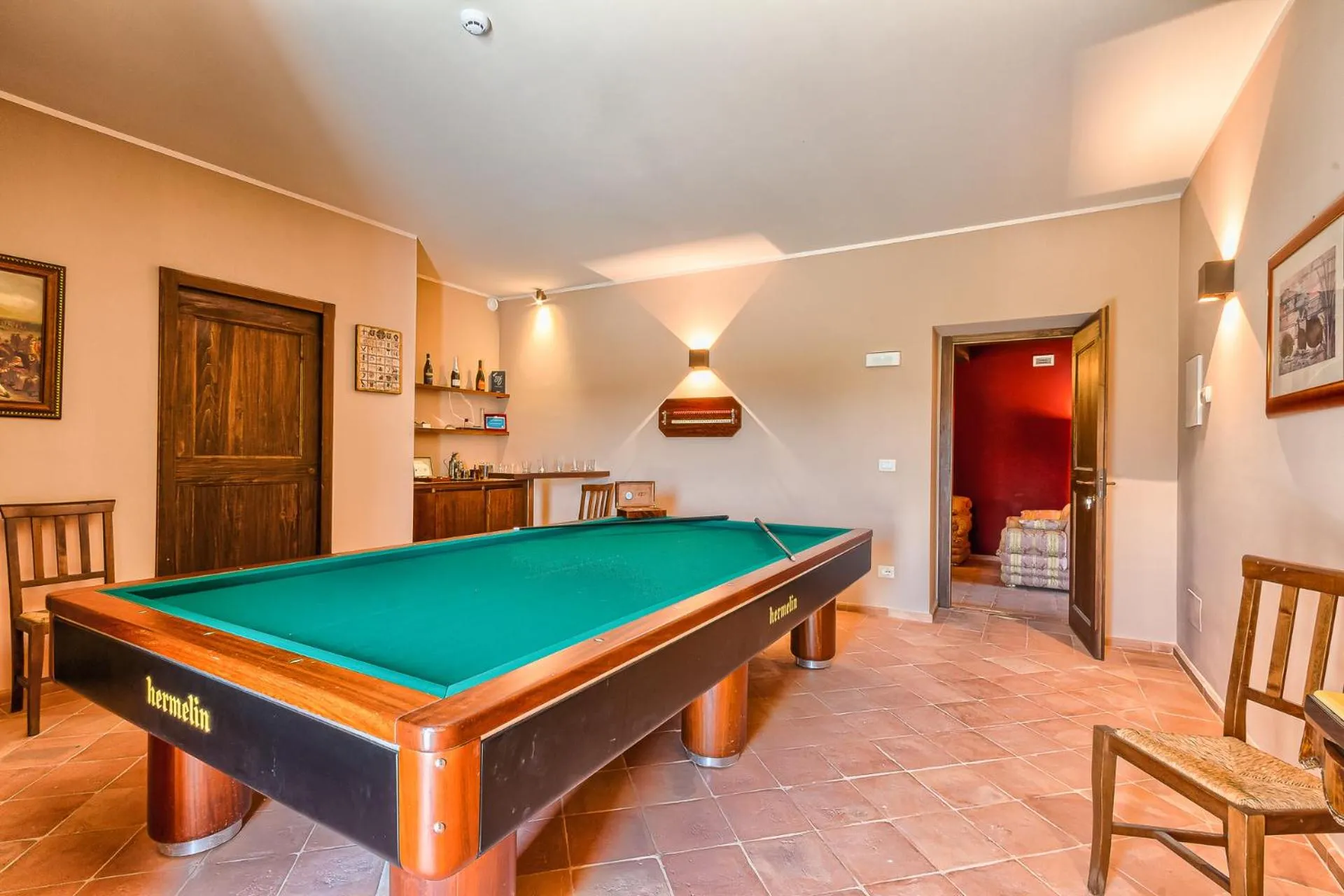 Billiard in Agriturismo Colli Martani