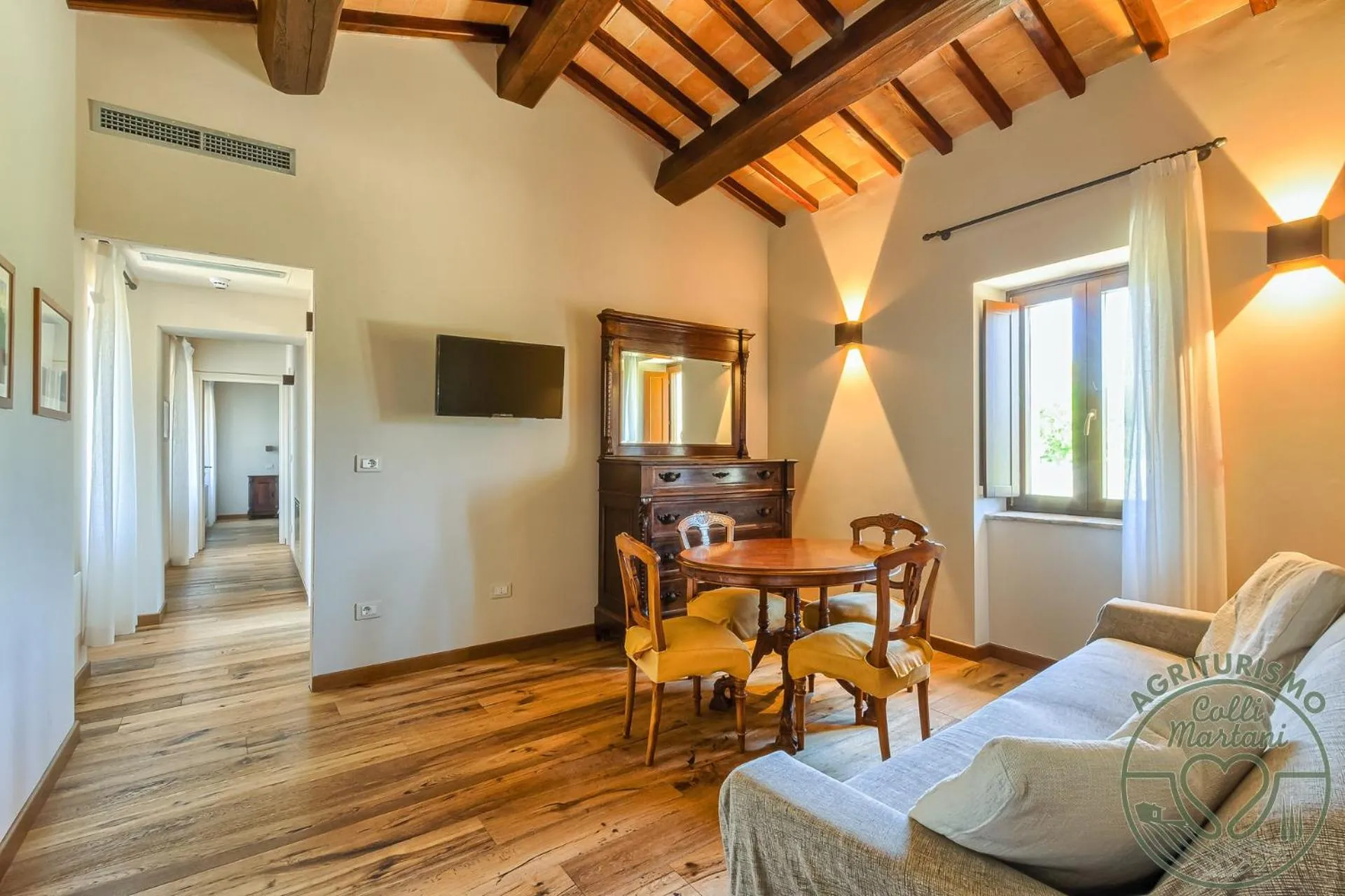 Living room in Agriturismo Colli Martani
