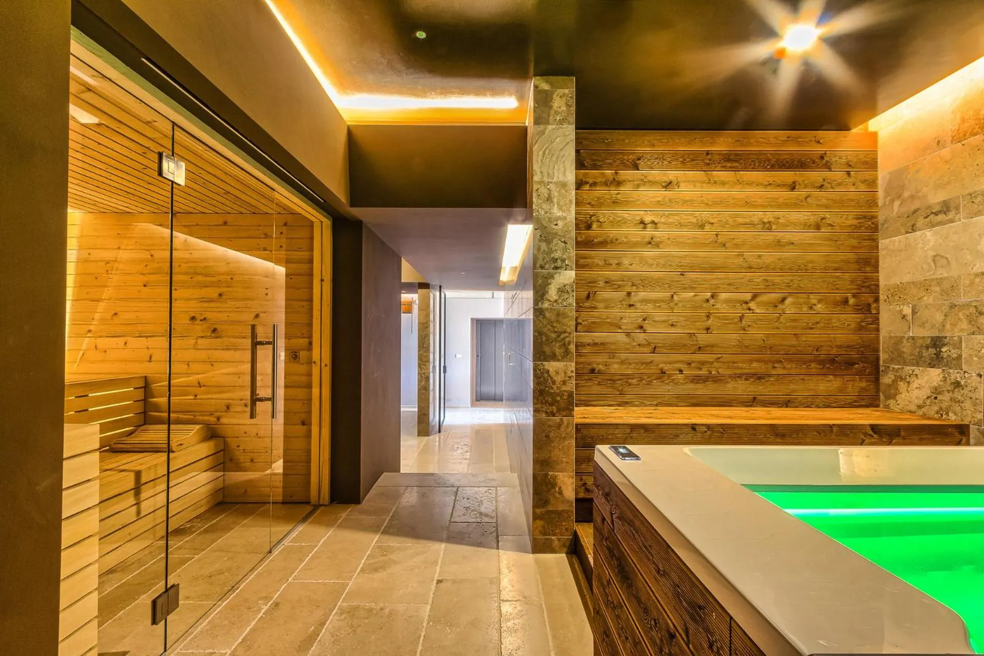 Sauna in Agriturismo Colli Martani