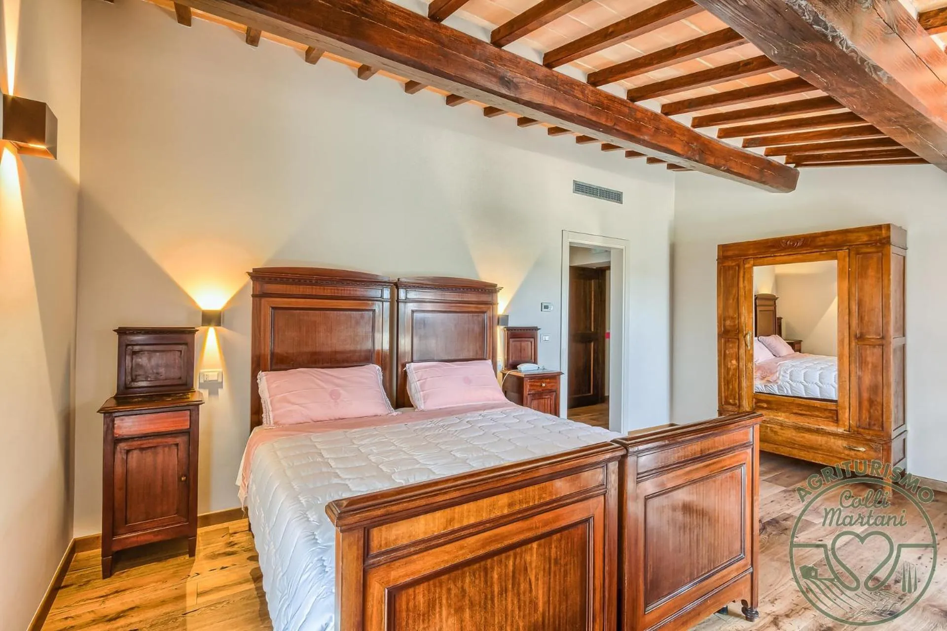 Bedroom, Bed in Agriturismo Colli Martani