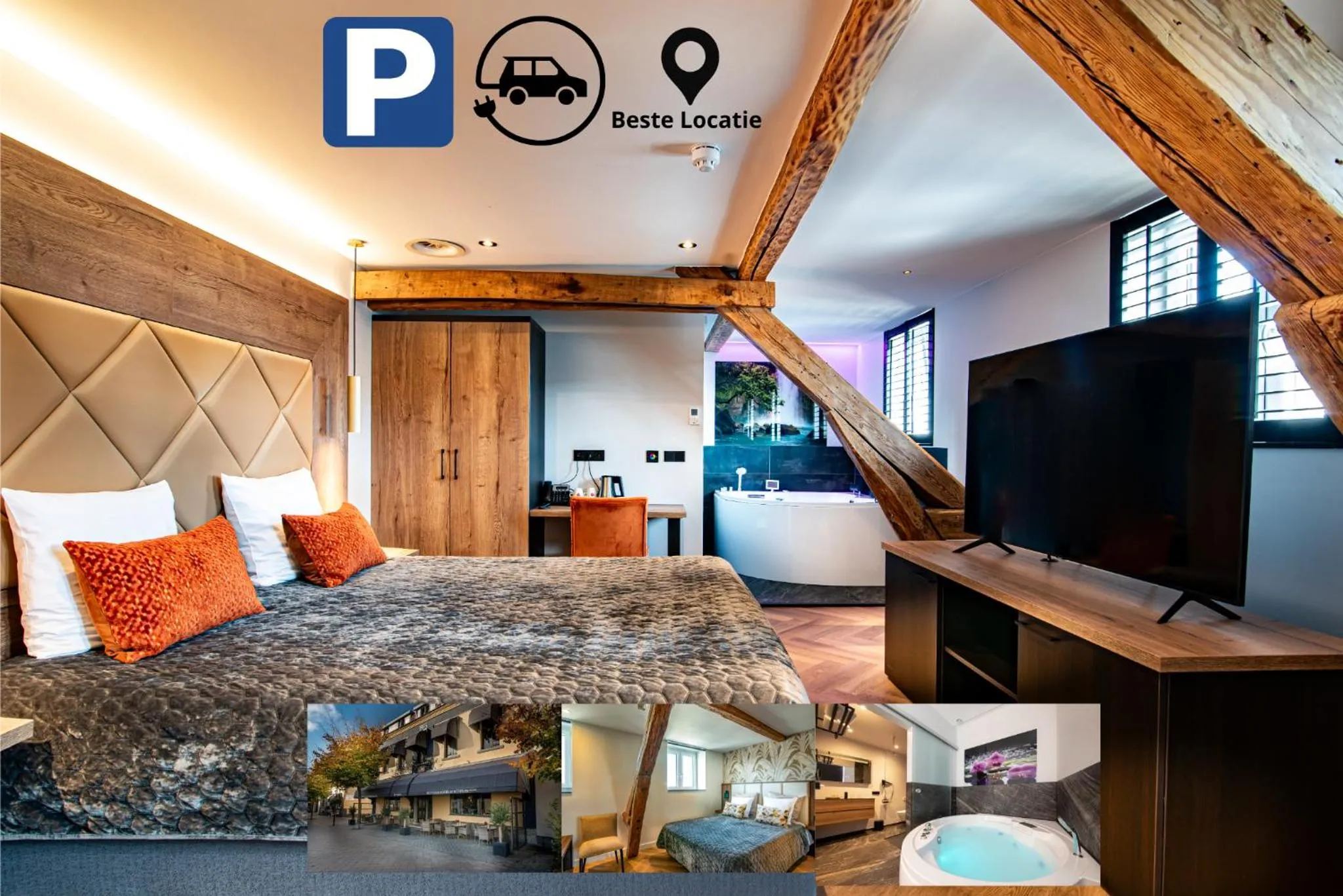 Property building, Bed in Boutique Hotel Scheepers