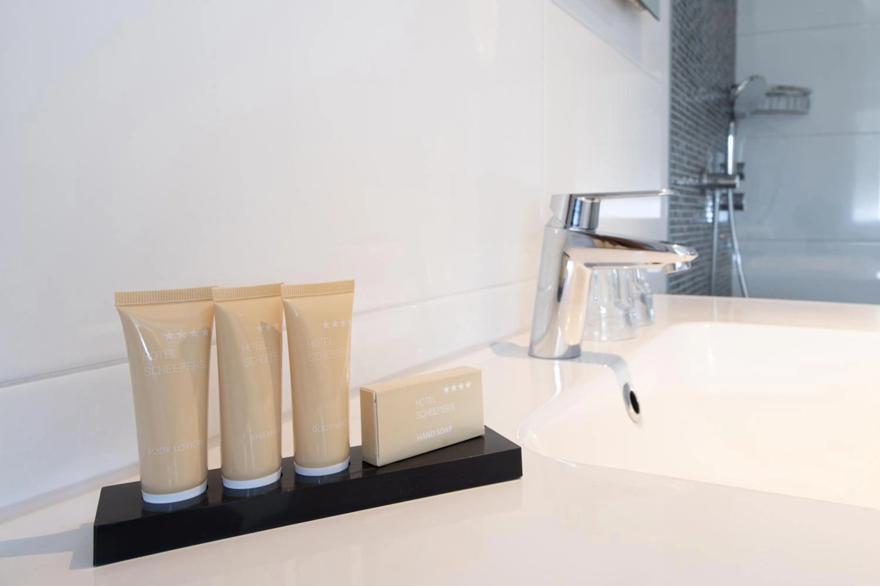 Logo/Certificate/Sign in Boutique Hotel Scheepers