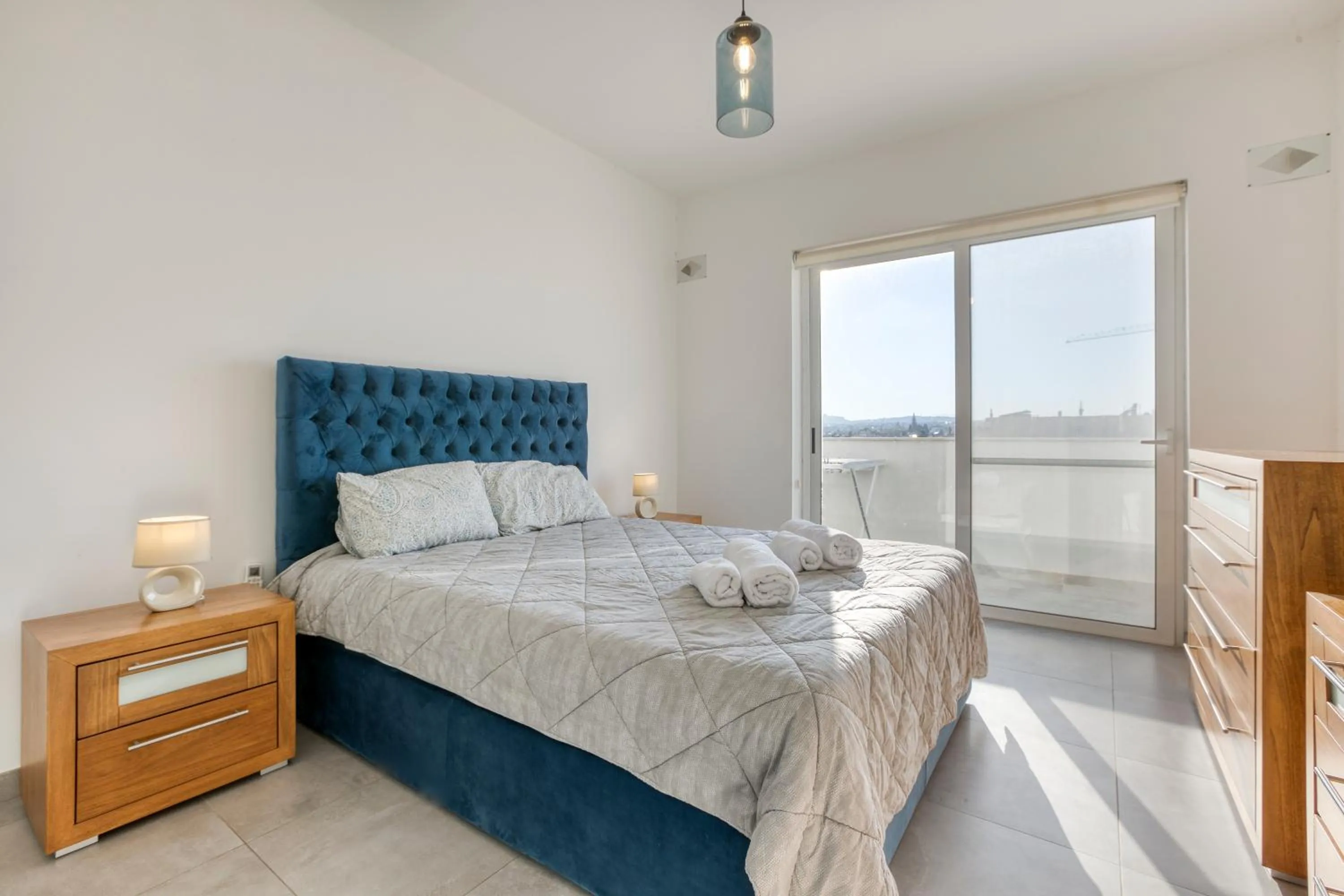 Bed in Annitchka Mansions - Penthouse in central Malta