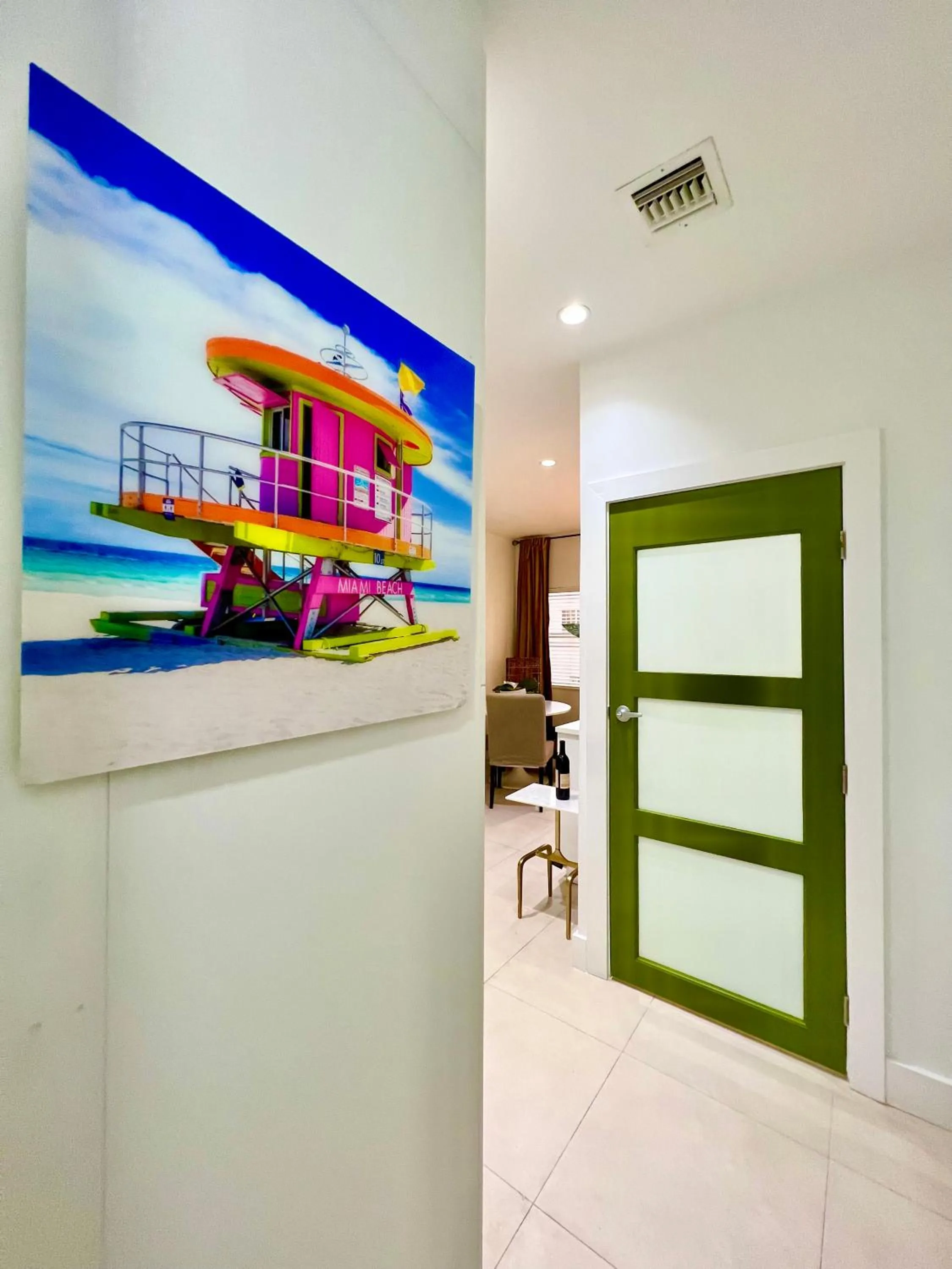 Decorative detail in SOBE MONARCH-WALK TO THE BEACH - OCEAN DRIVE GOOD TIME HOTEL AND ANGLER HOTEL ACROSS THE STREET