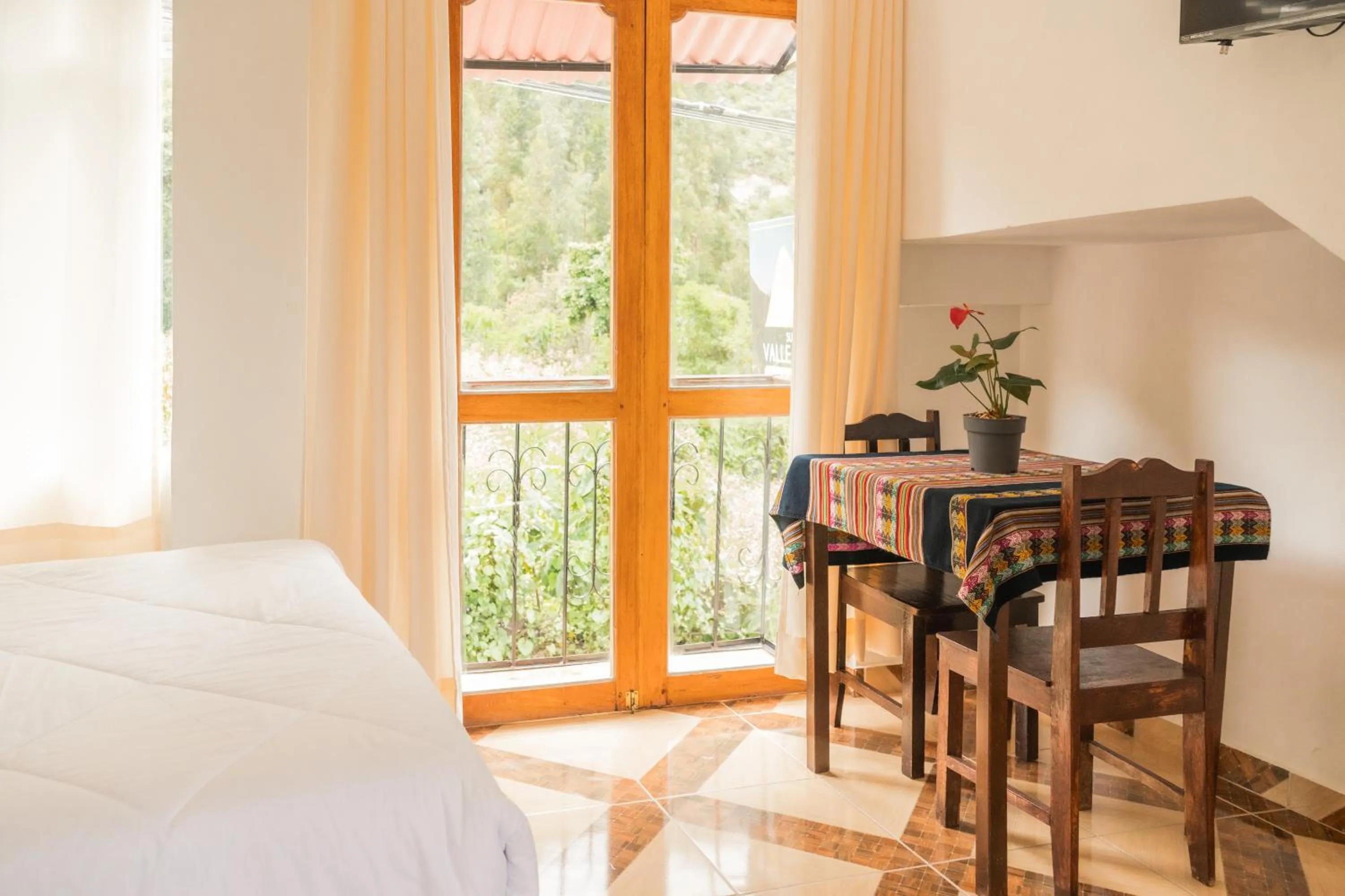 Balcony/Terrace, Bed in Sueños del Valle Sagrado
