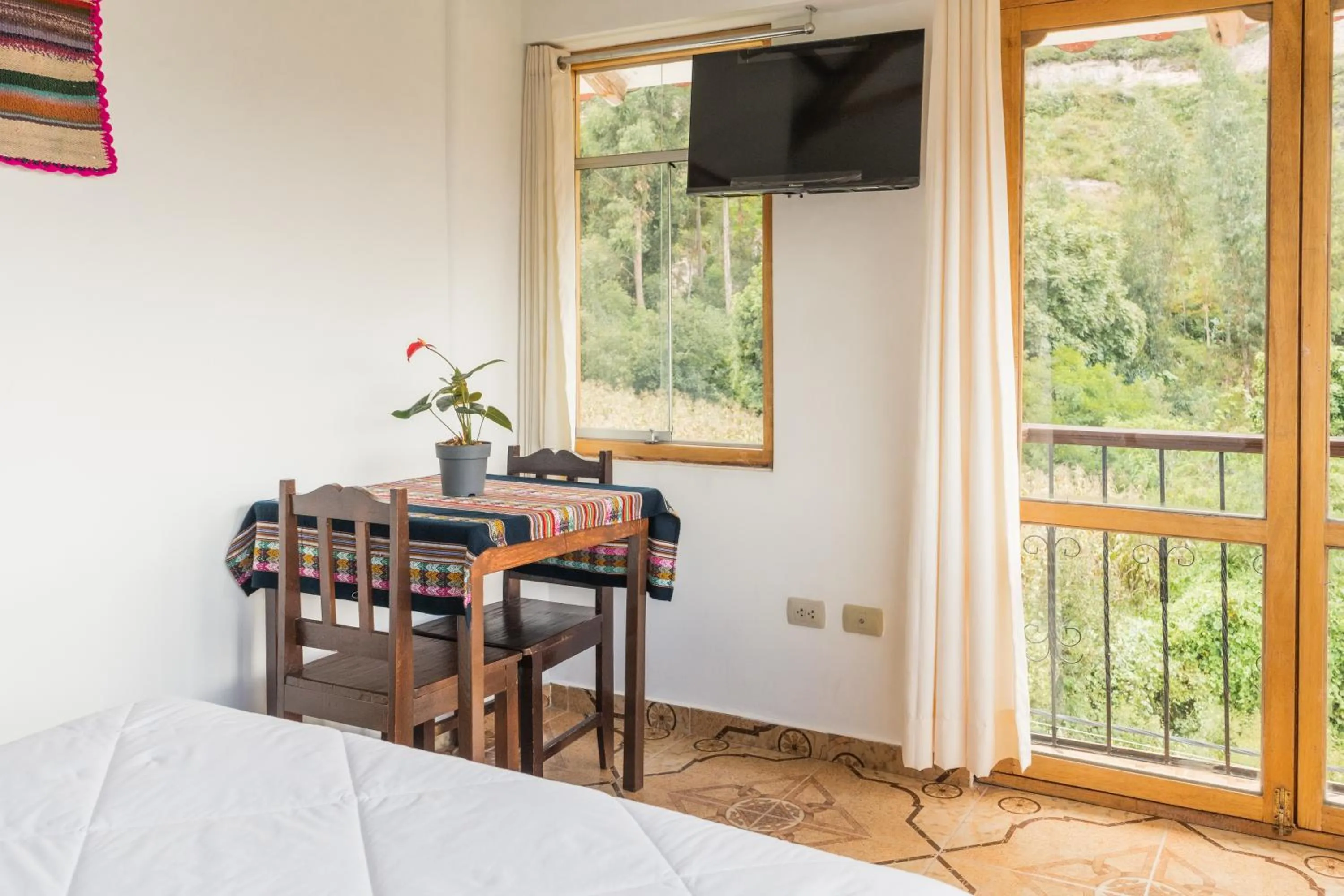 TV and multimedia, Bed in Sueños del Valle Sagrado
