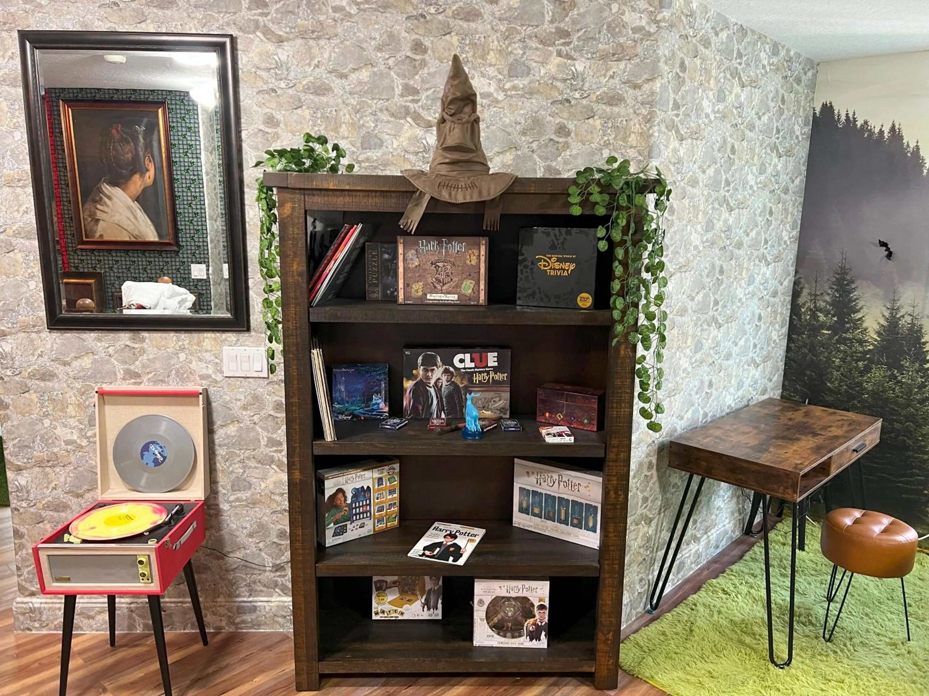 Library in Magical Castle Near Theme Parks