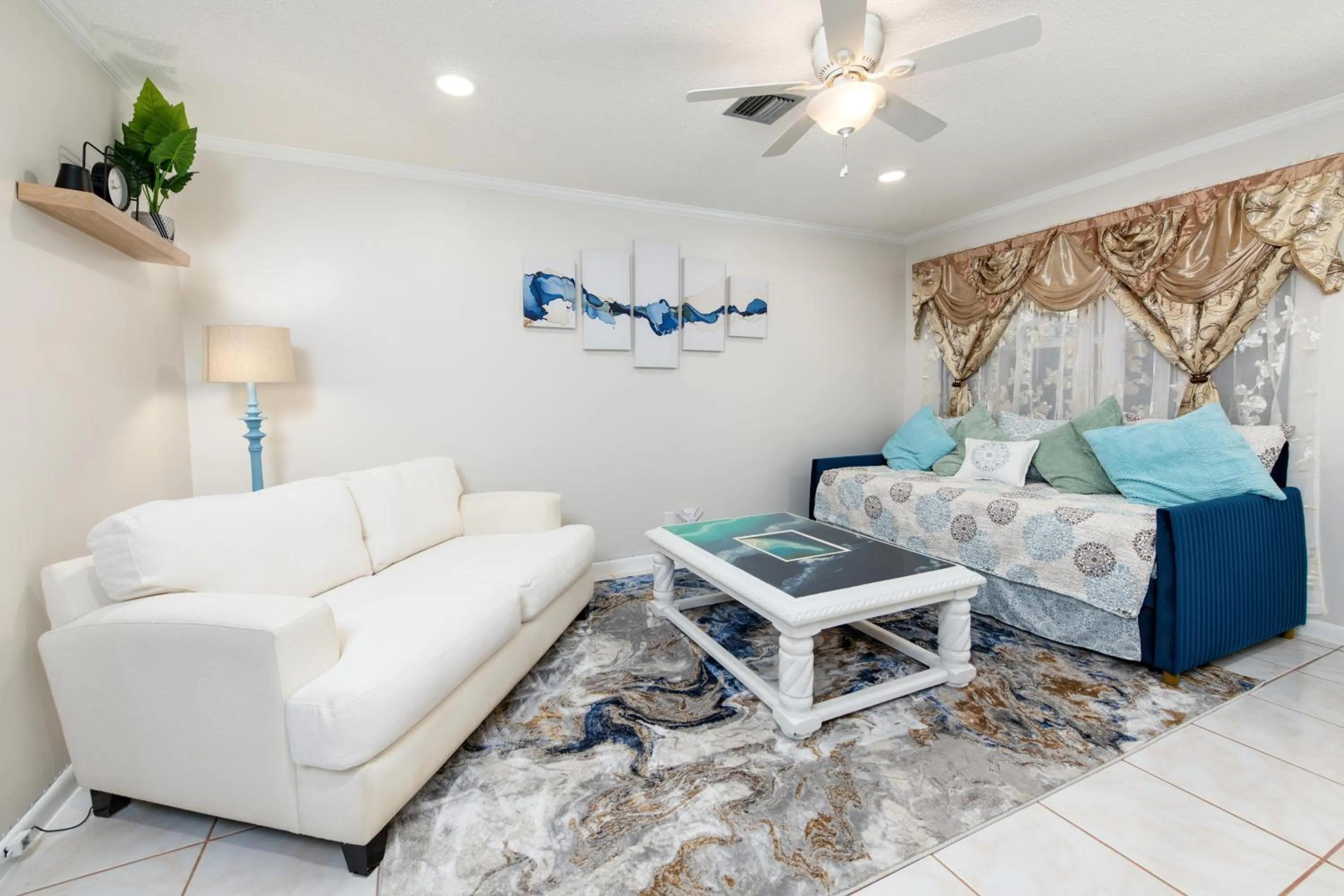 Living room in Let's Spend Some Time Together