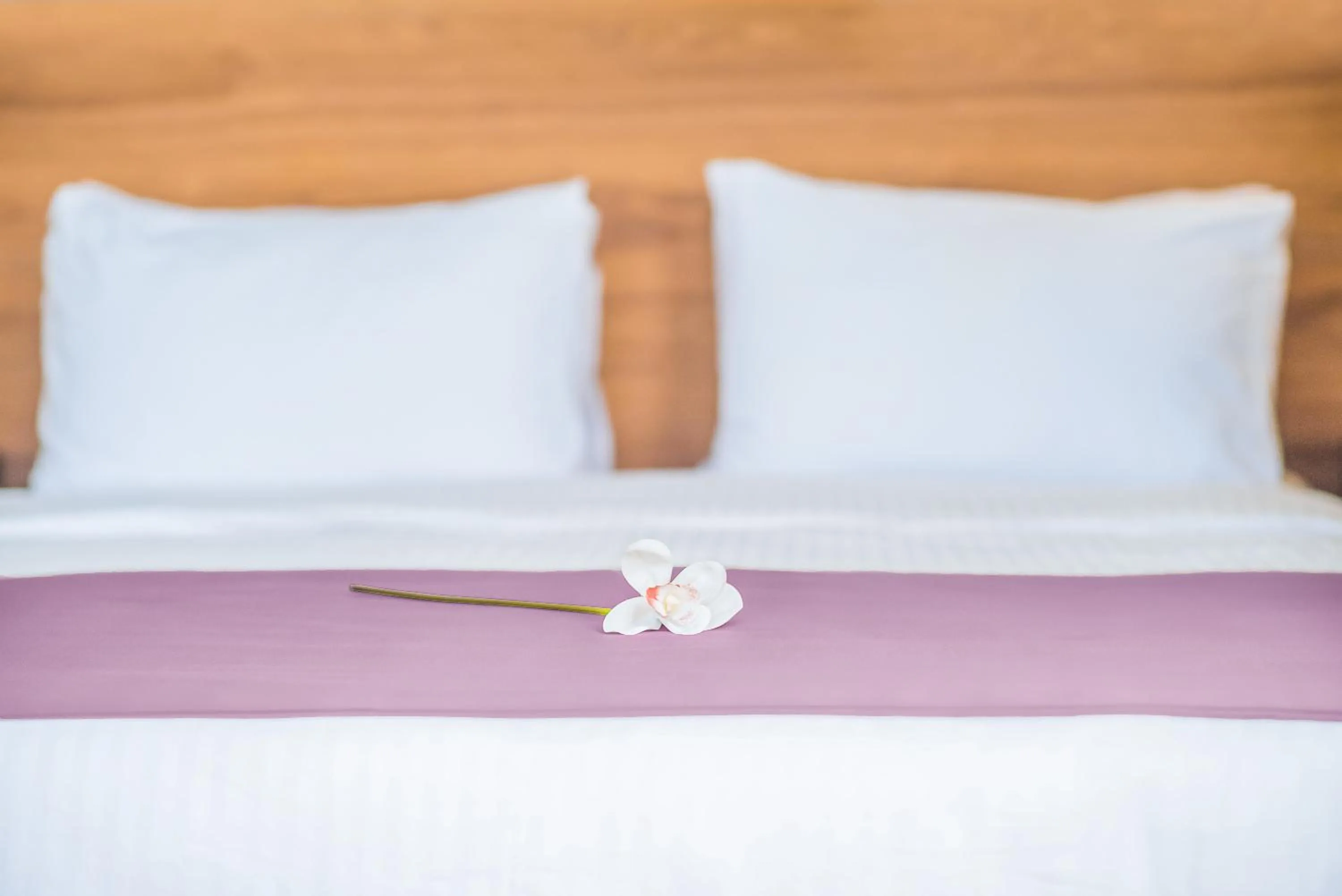 Bed in Solo Grand Boshuri Hotel Wellness Resort