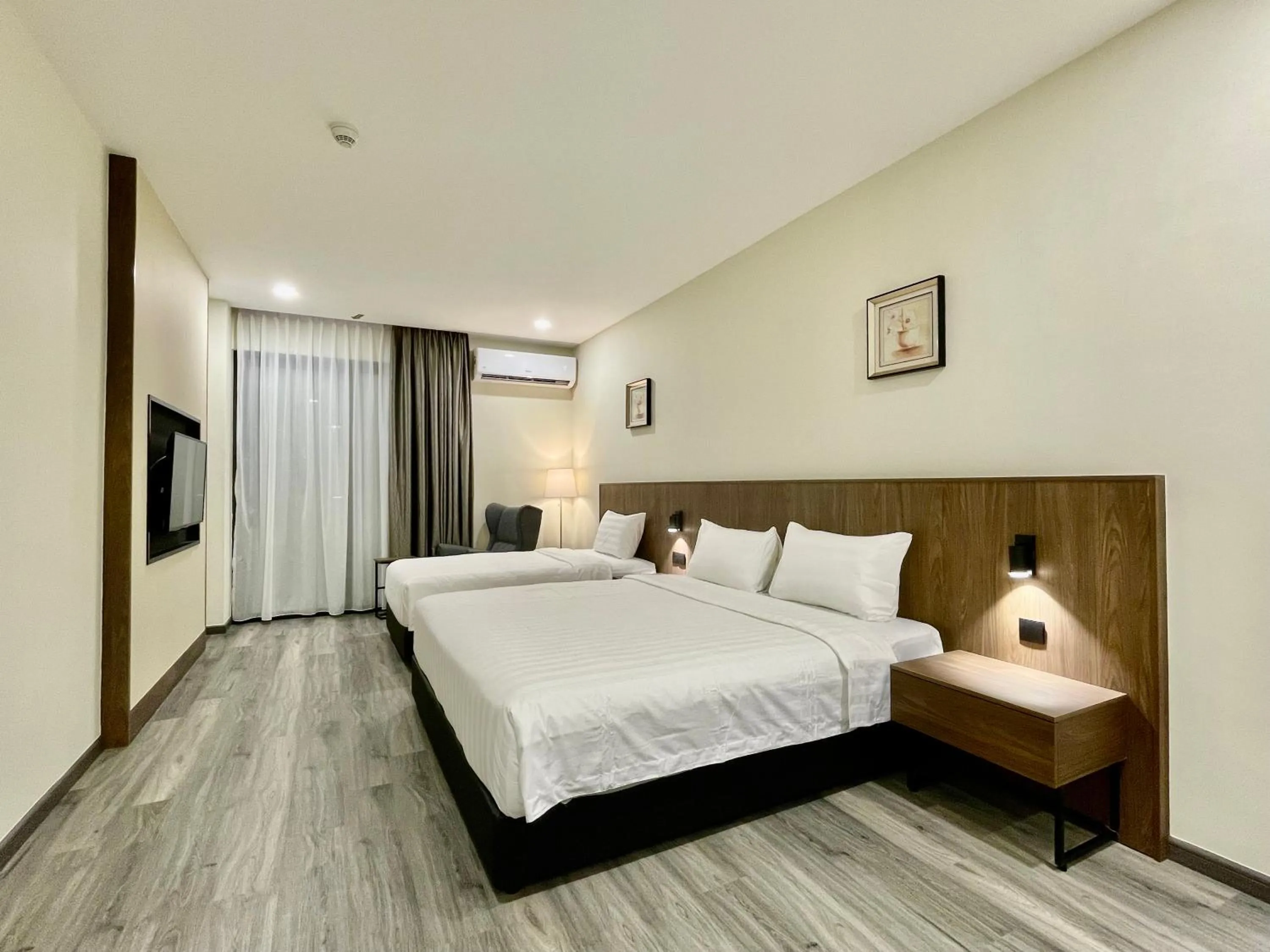 Bedroom, Bed in Hotel Bundusan