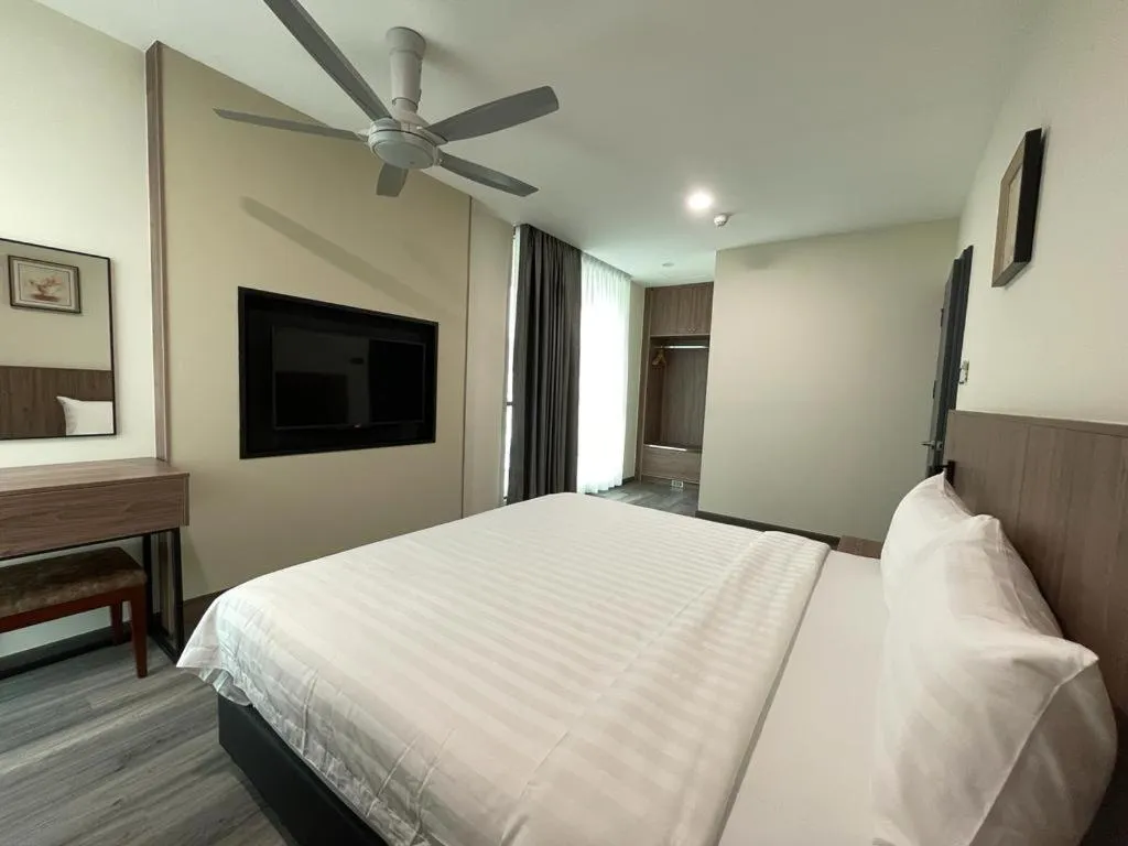 Bed in Hotel Bundusan