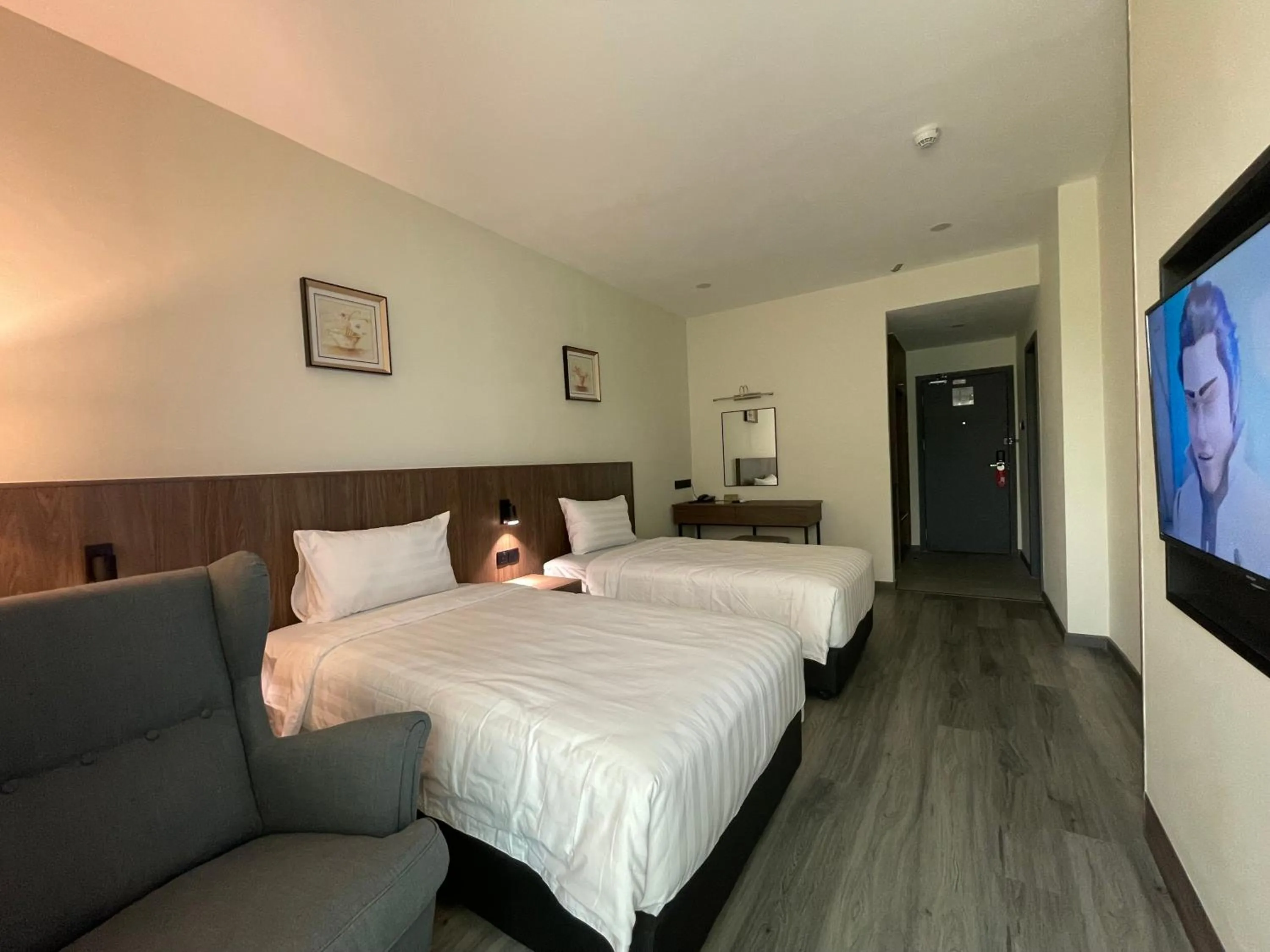 Bedroom, Bed in Hotel Bundusan