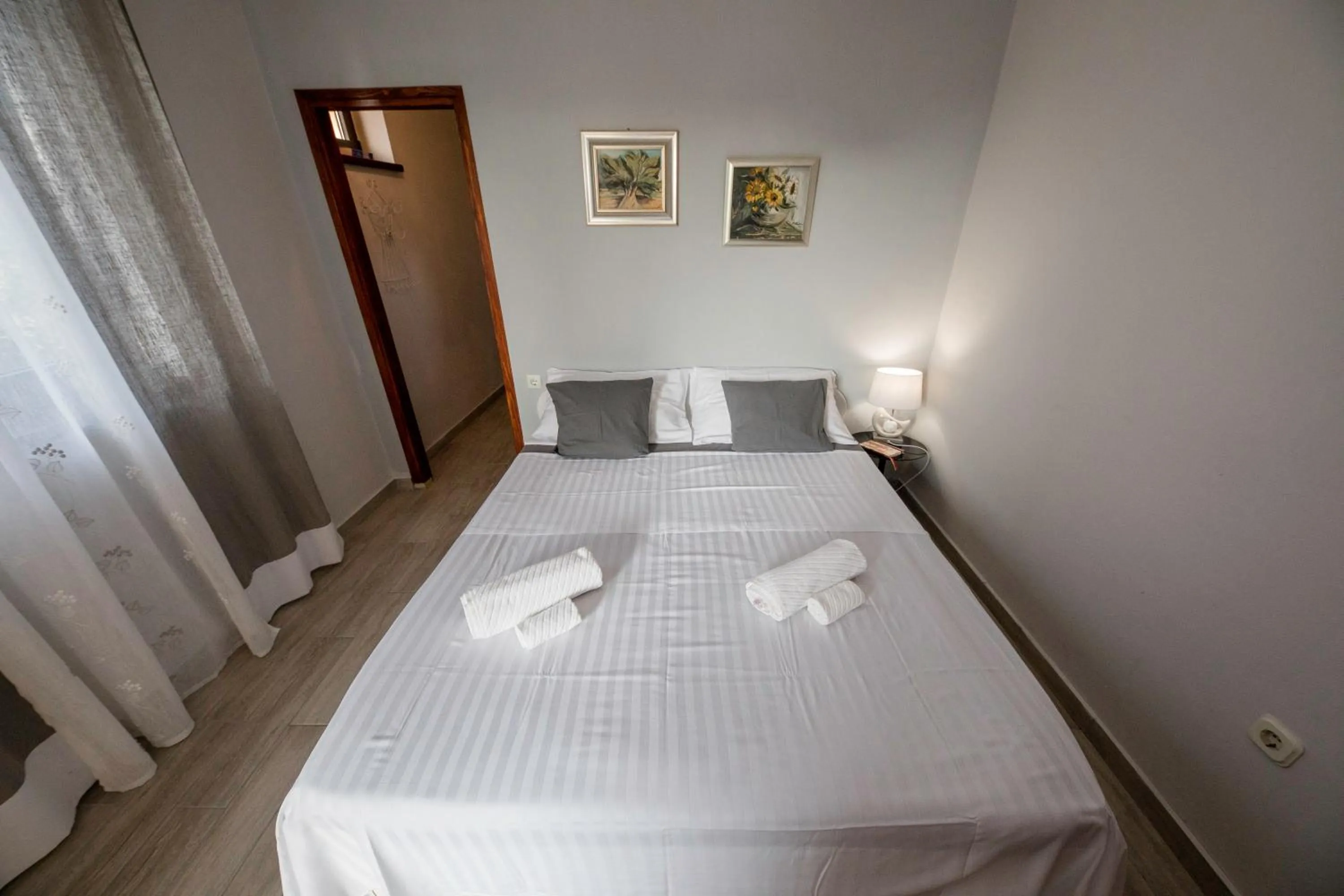 Bed in Miral Apartments