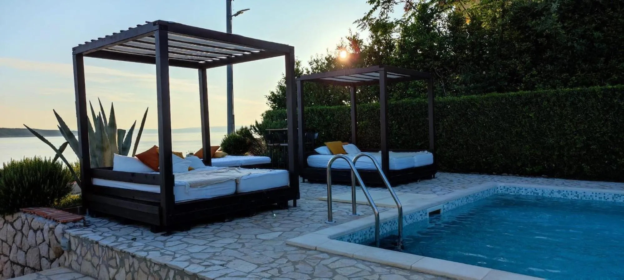 Bed in Miral Apartments