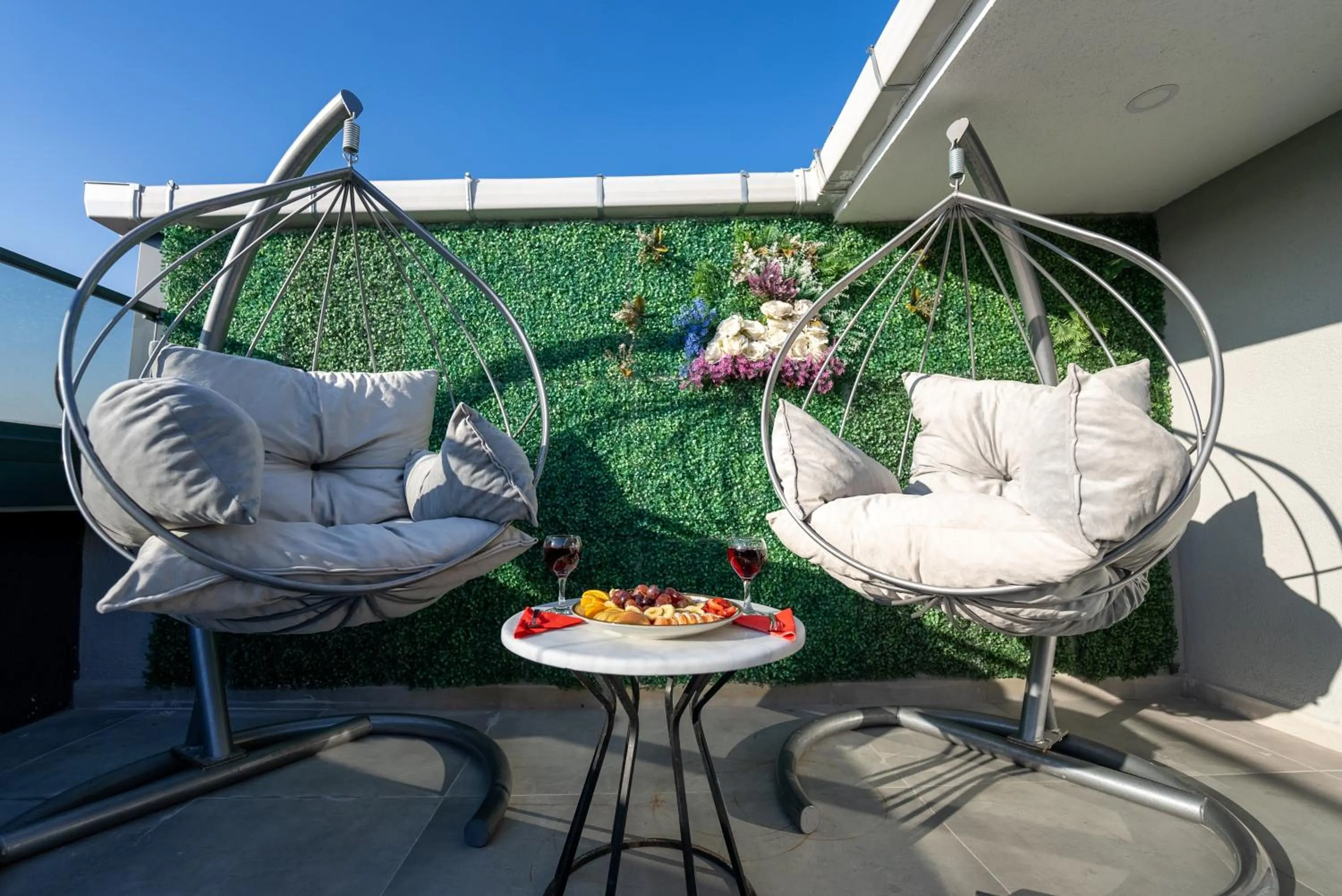 Balcony/Terrace in Meros Hotel