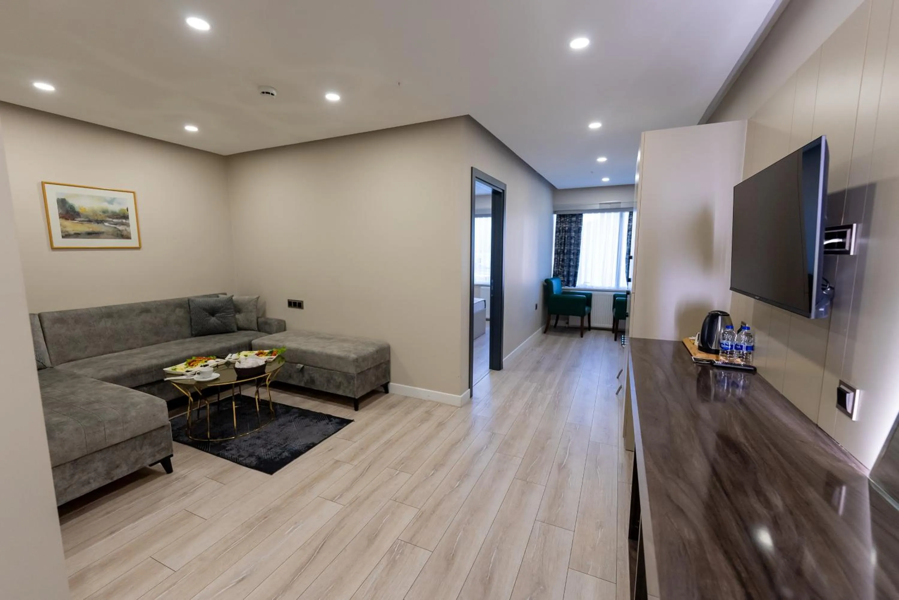 Living room in Meros Hotel