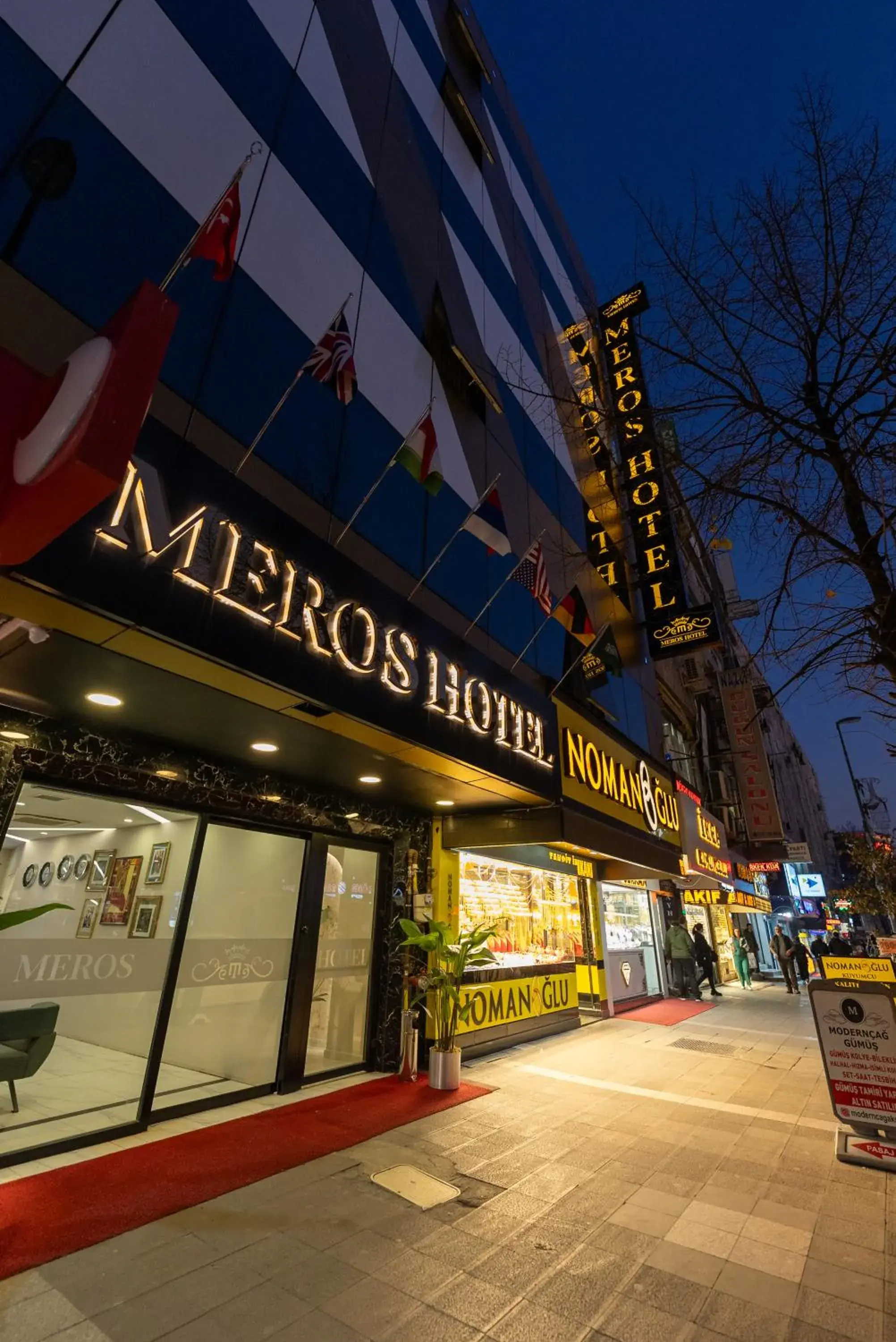 Property building in Meros Hotel Property building in Meros Hotel