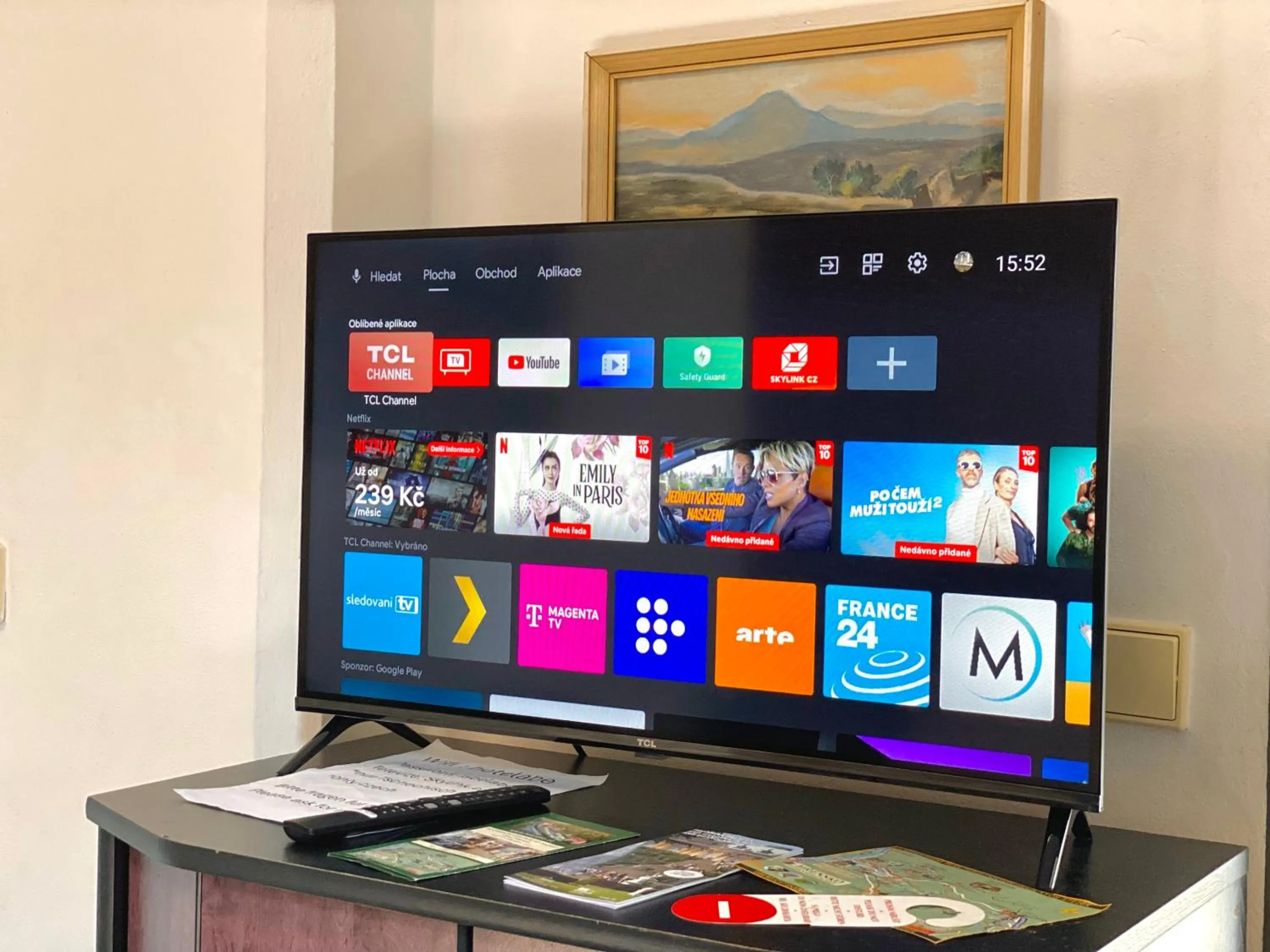 TV and multimedia in Hotel Labe