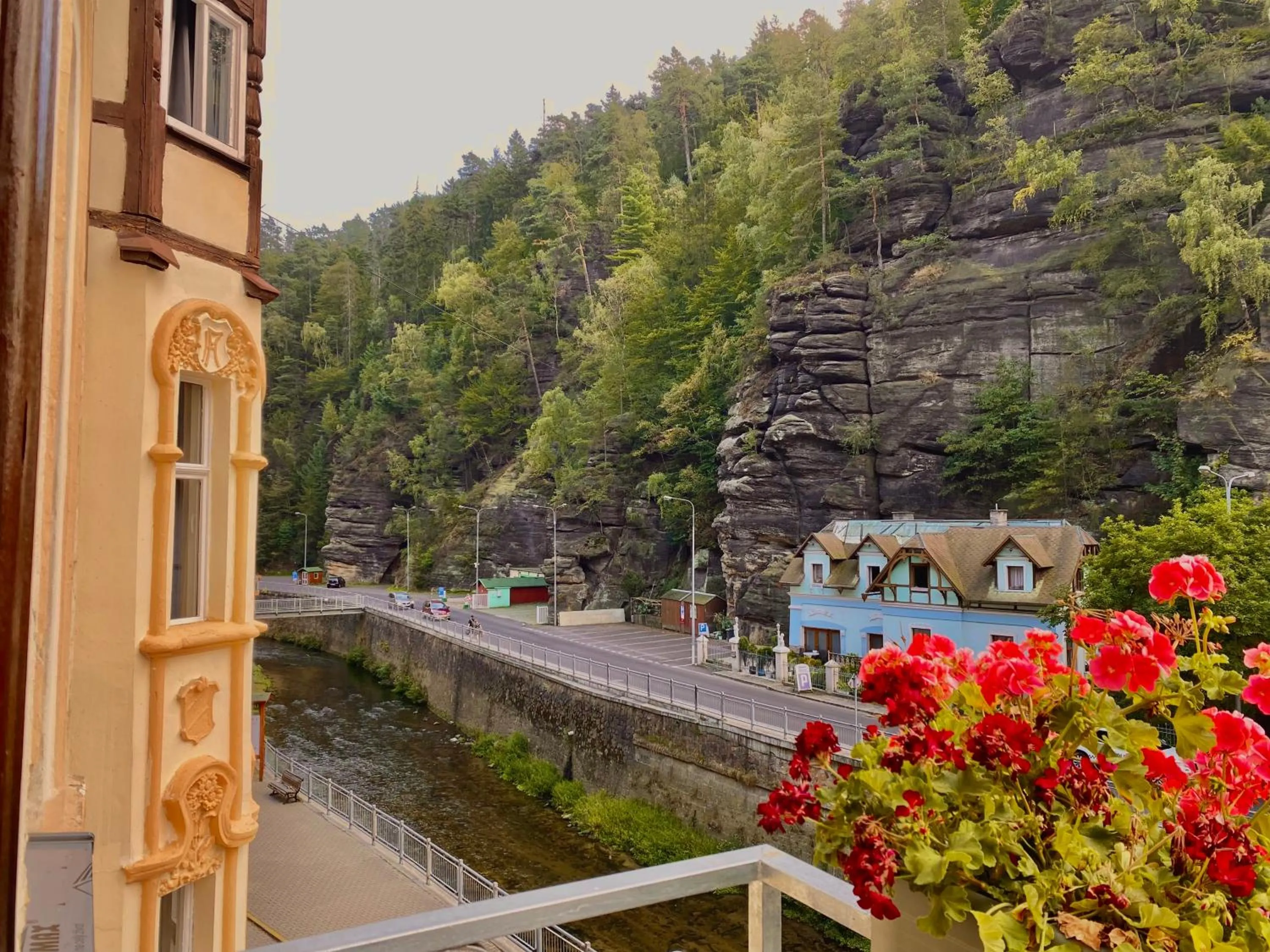 Mountain view in Hotel Labe