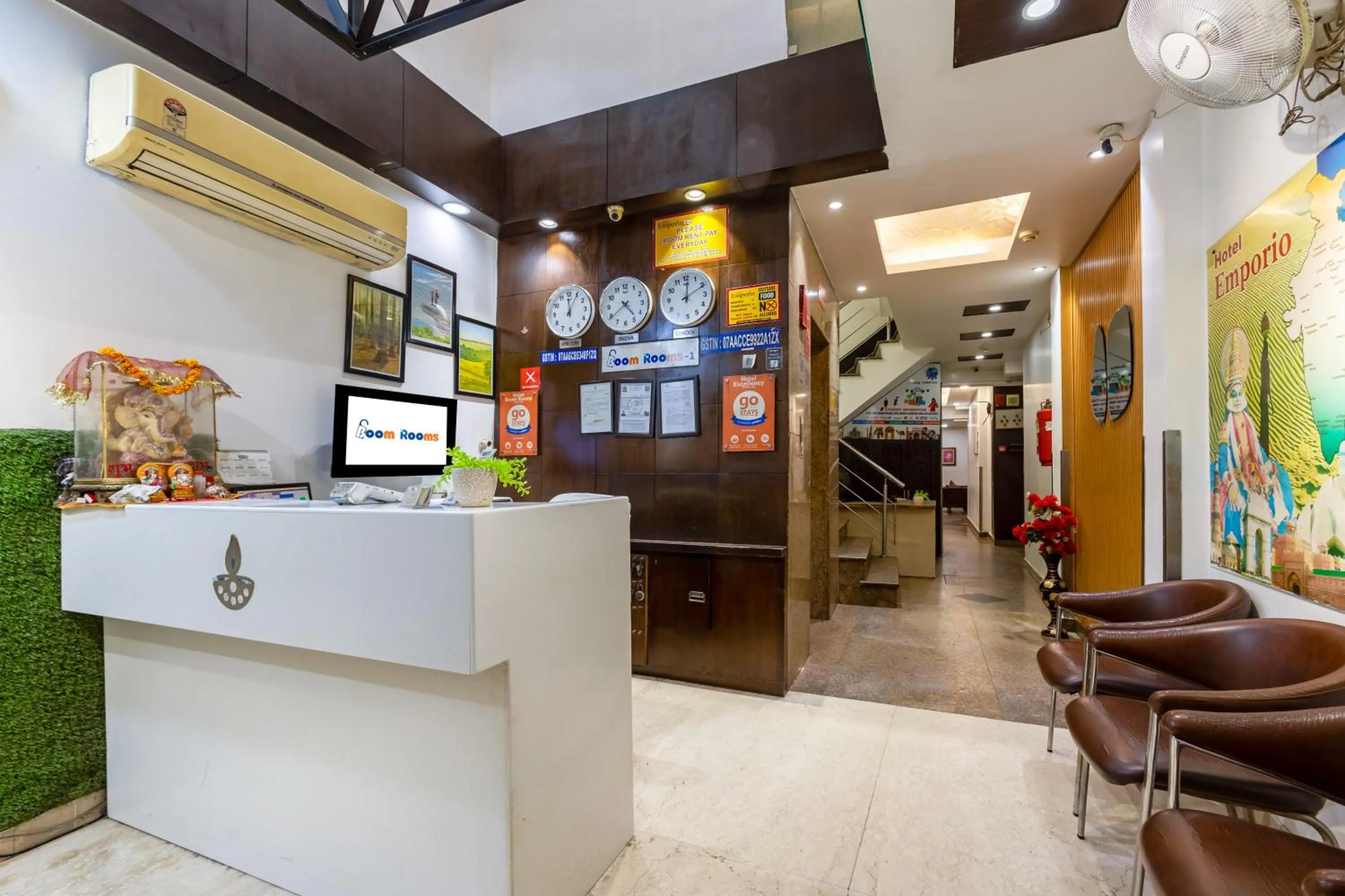 air conditioner in Hotel Emporio Near New Delhi Railway Station - Paharganj