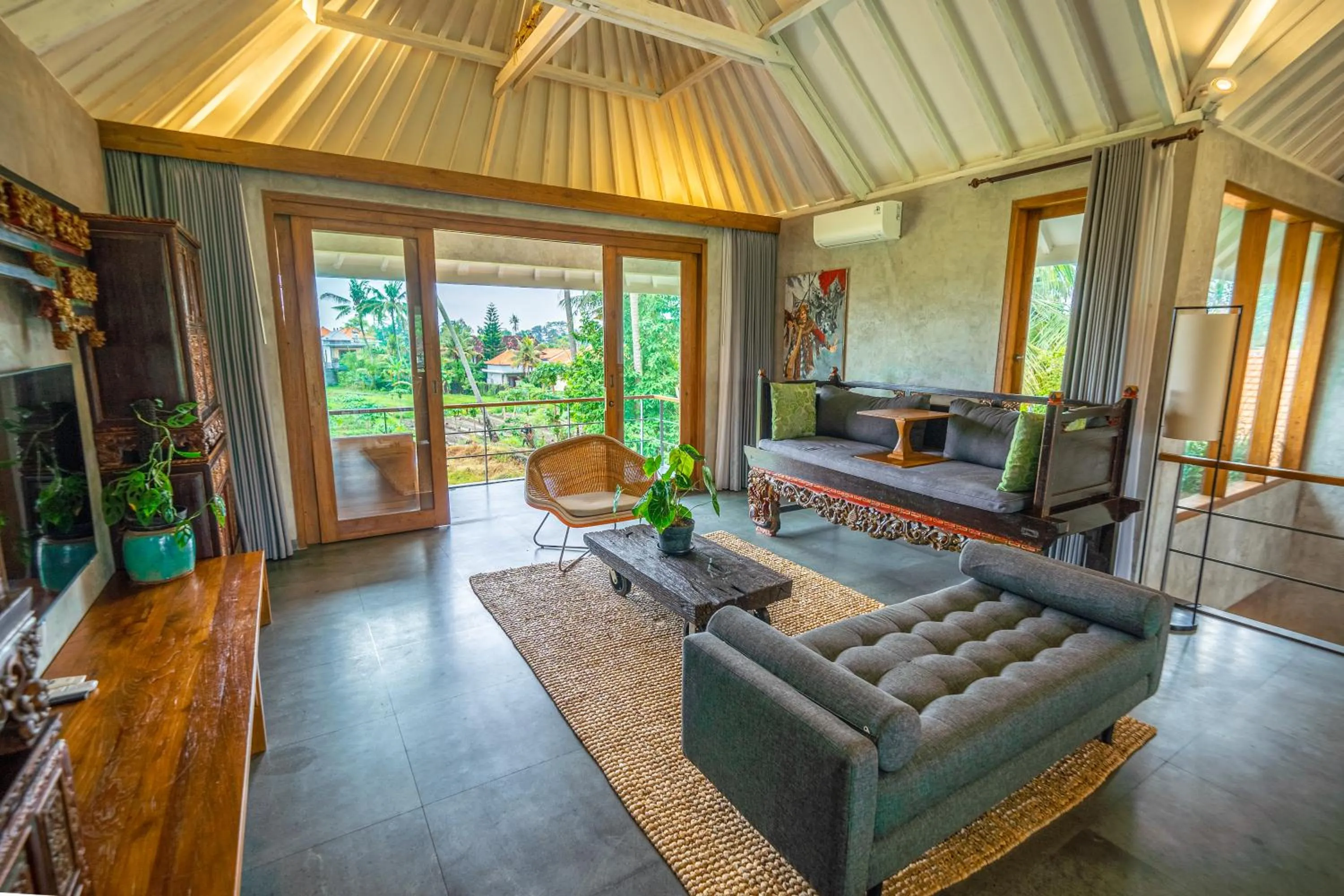 Living room in Ubud Diary Villa