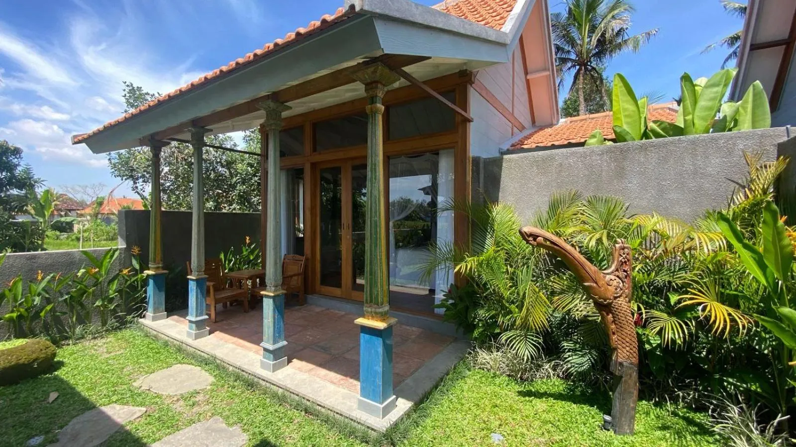 Garden in Ubud Diary Villa