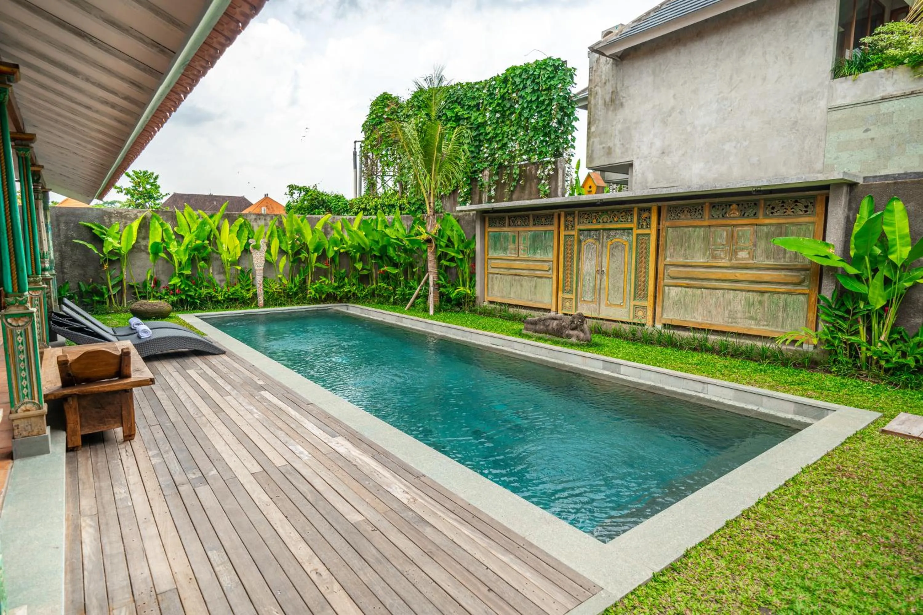 Pool view in Ubud Diary Villa