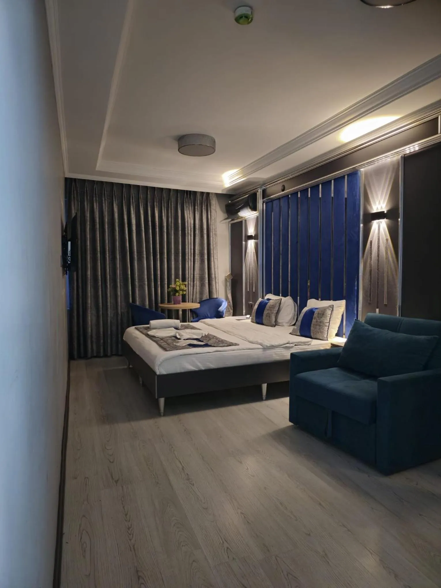 Bed in BLUE PLUS HOTEL