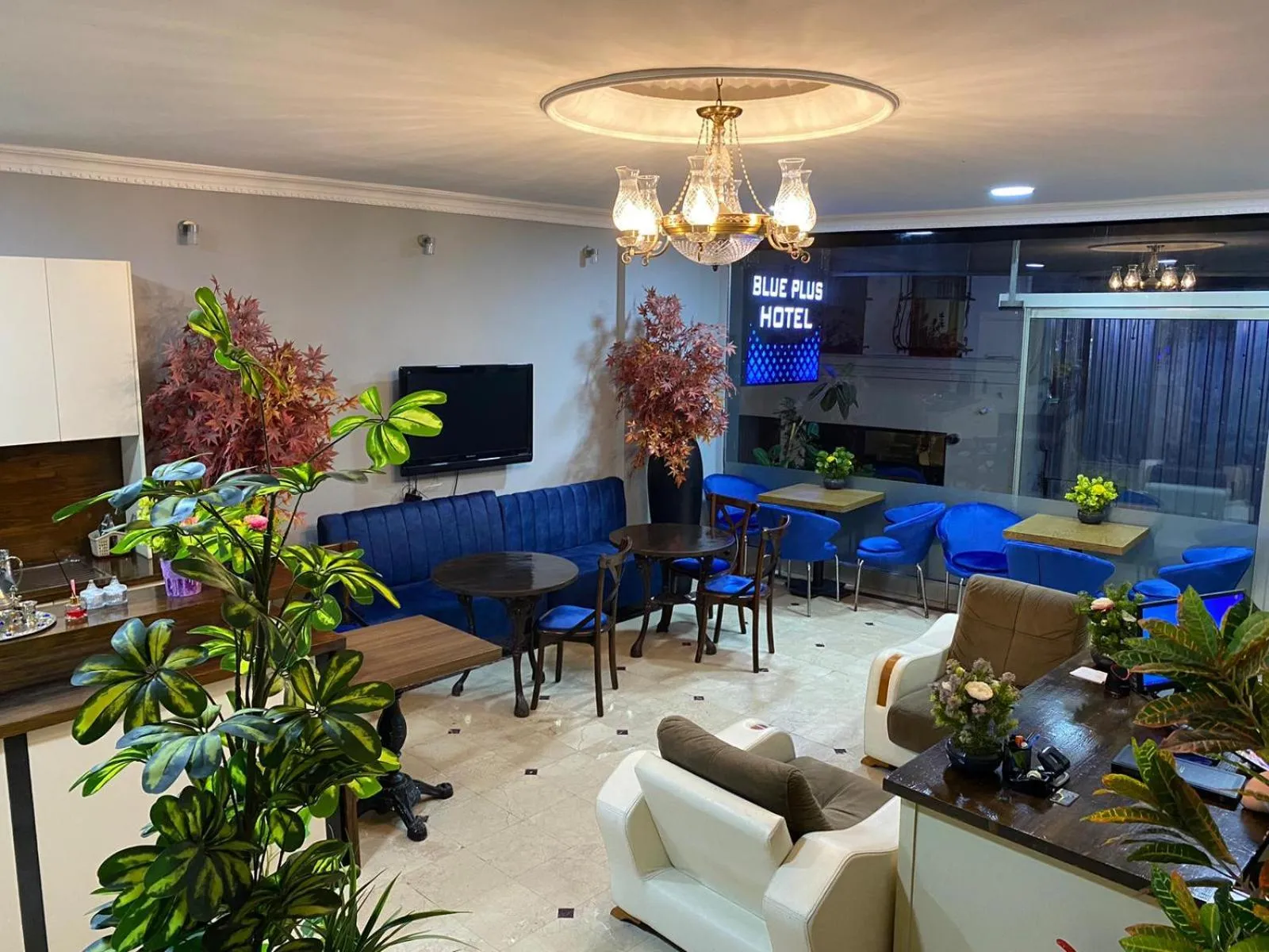 Lobby or reception in BLUE PLUS HOTEL