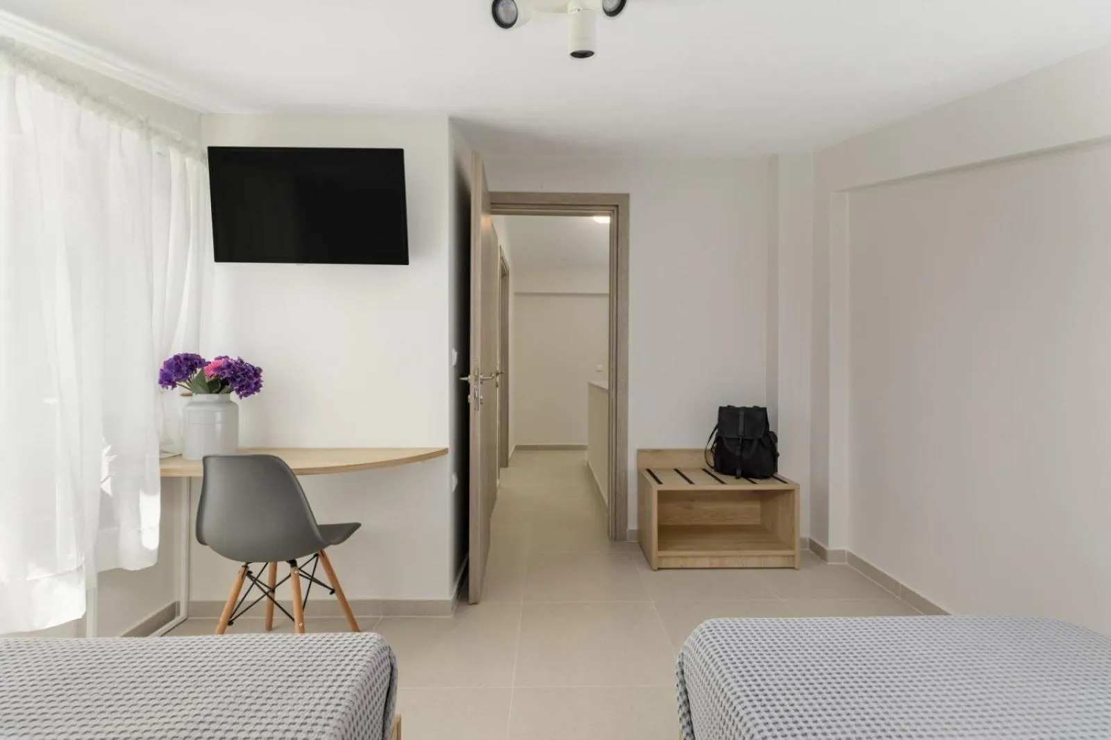 Bed in V Luxury Apartments with Pool