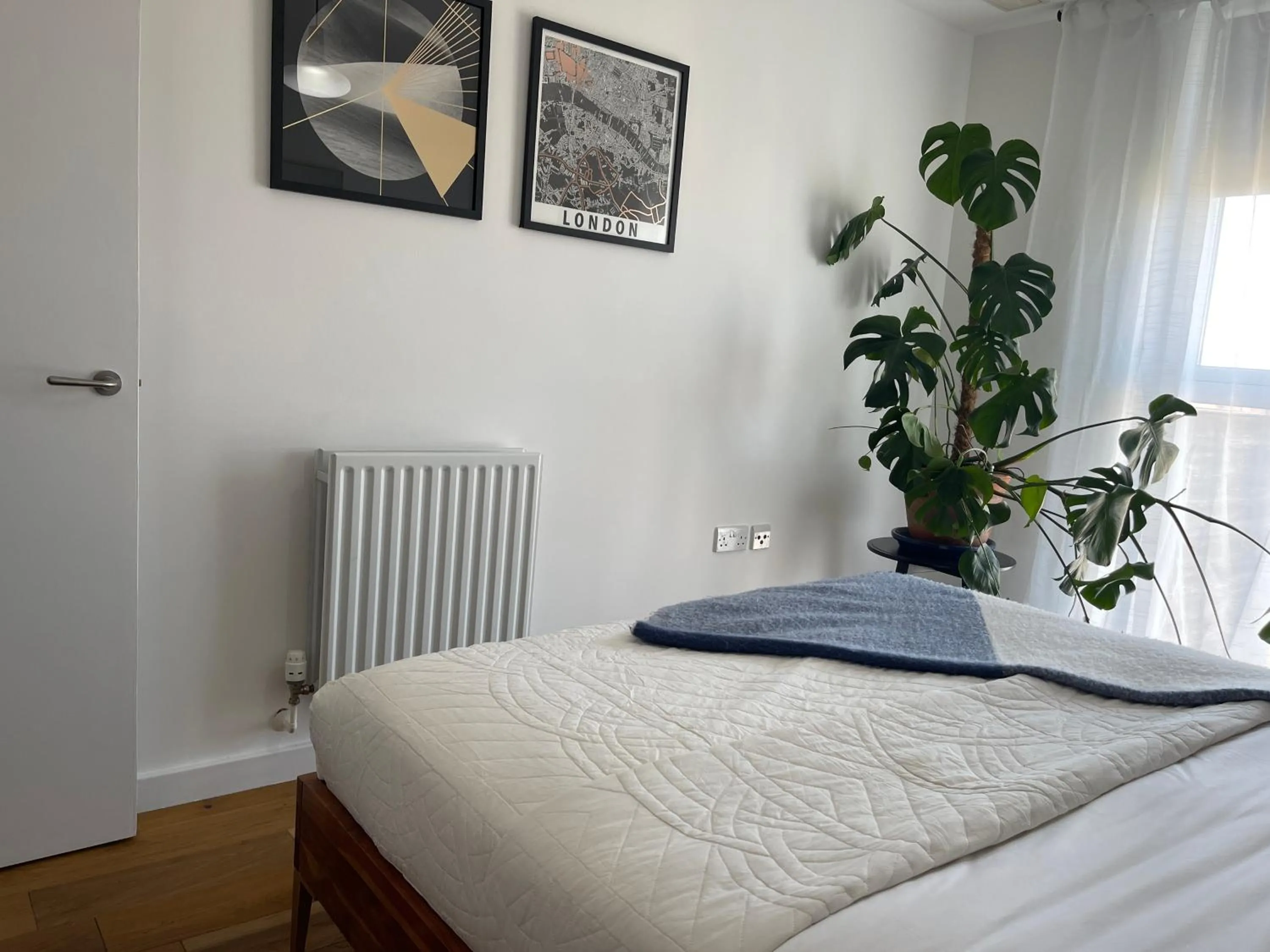 Bed in Peloton Organic Health Apartment in Angel, Old Street, Islington