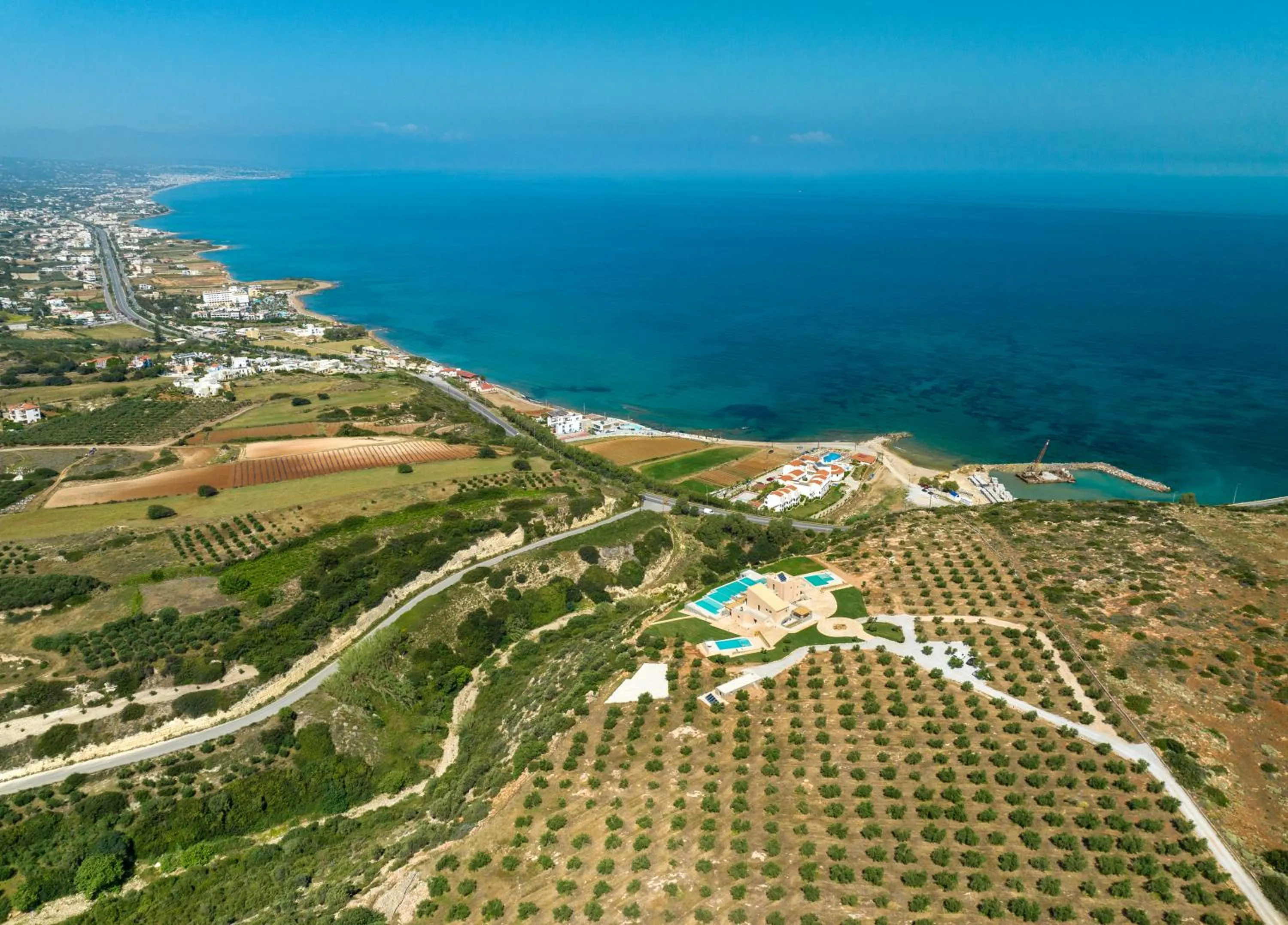 Natural landscape in Dedalos Touch Boutique Hotel