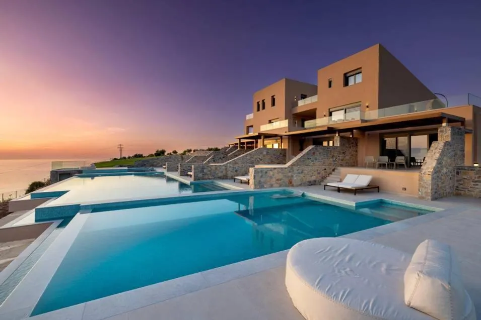 Sunset in Dedalos Touch Boutique Hotel