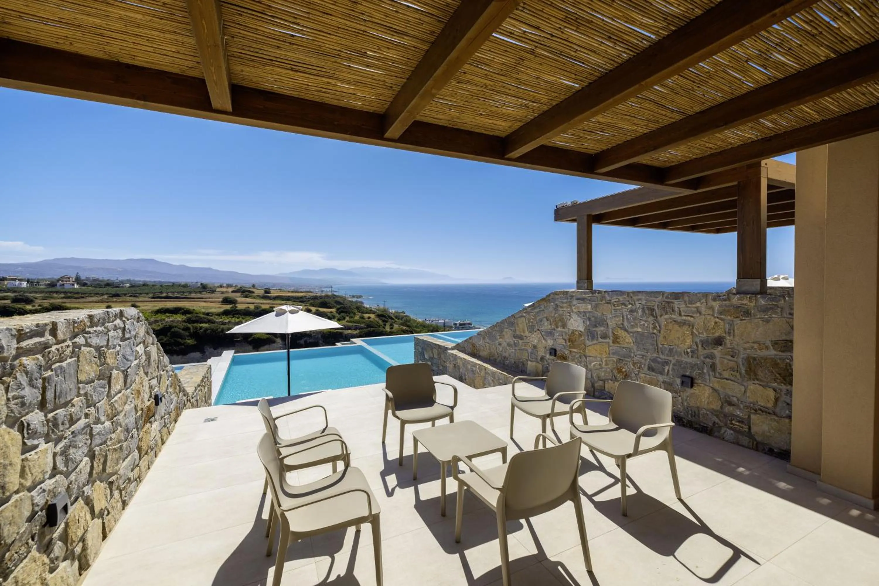 Balcony/Terrace in Dedalos Touch Boutique Hotel