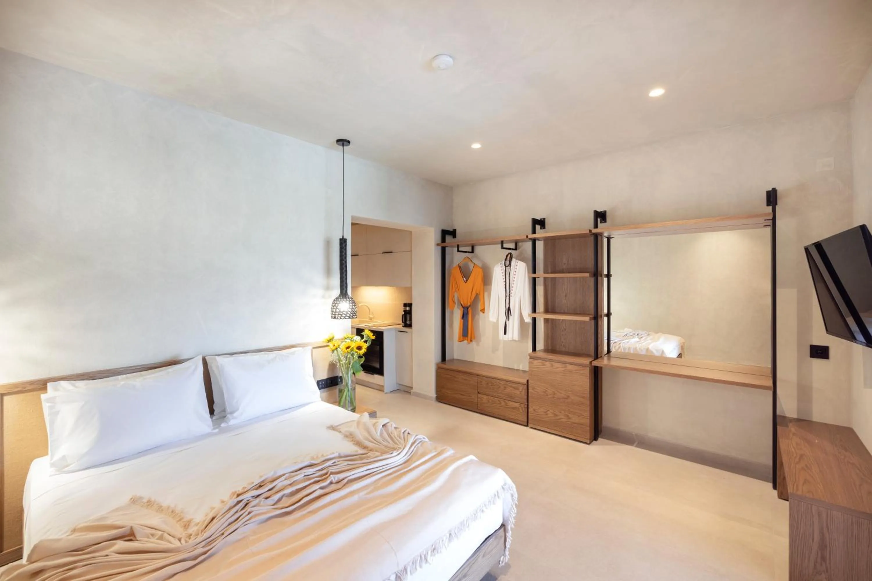Bedroom, Bed in Dedalos Touch Boutique Hotel
