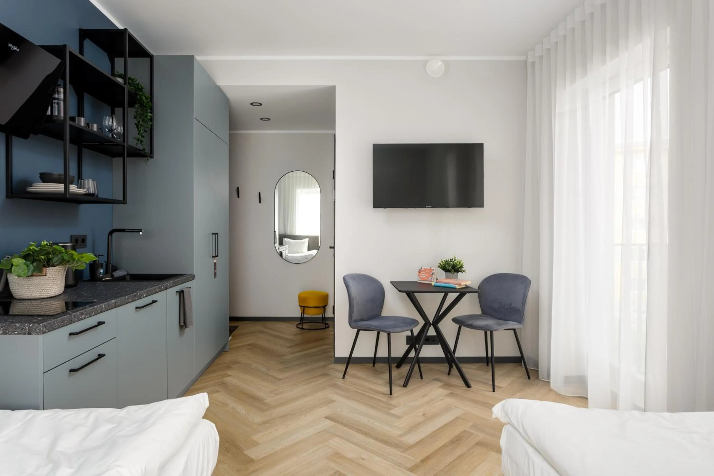 Twin Room in Rare Apartments - Self Check-In Miniapartments