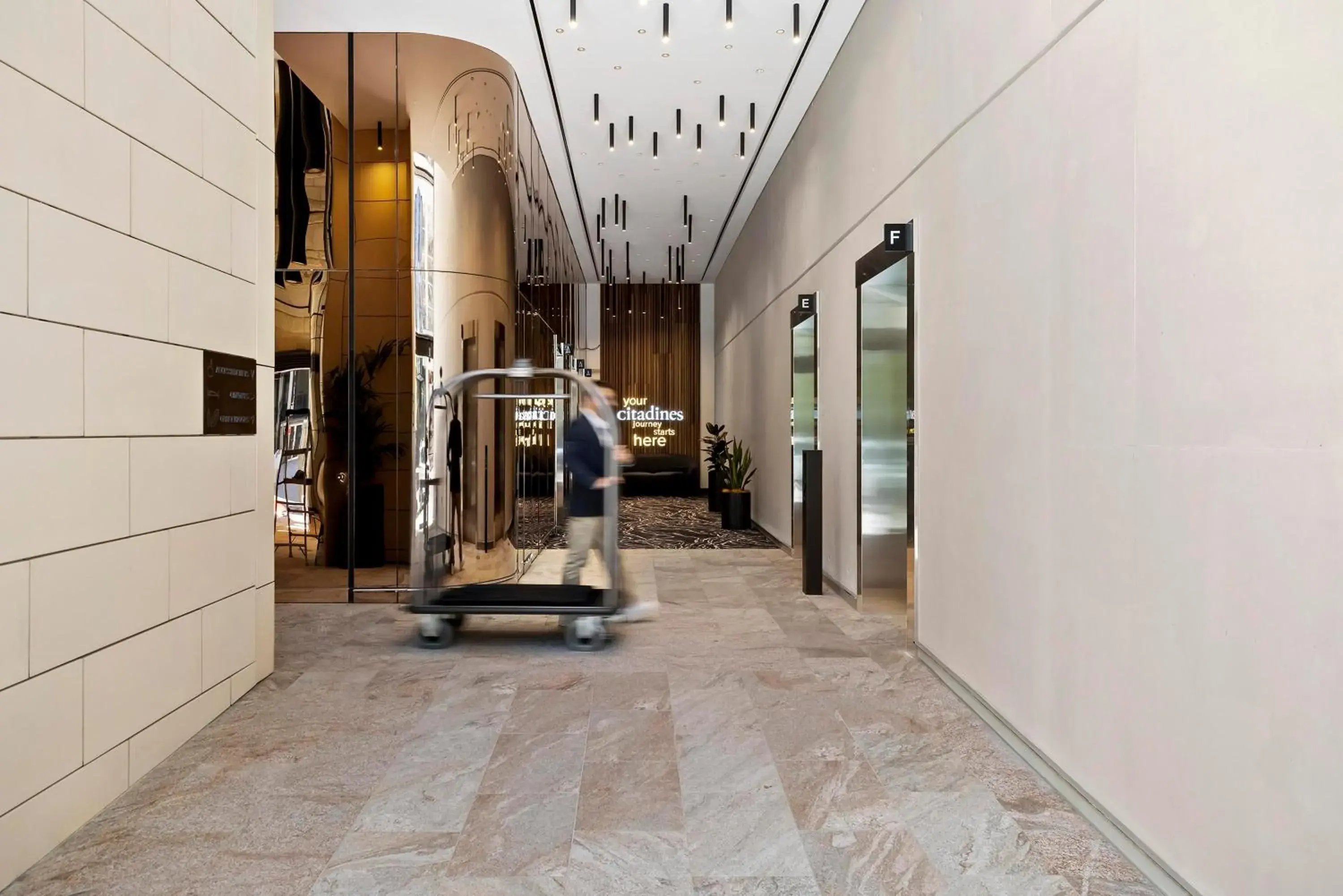 Lobby or reception in Citadines Walker North Sydney Lobby or reception in Citadines Walker North Sydney