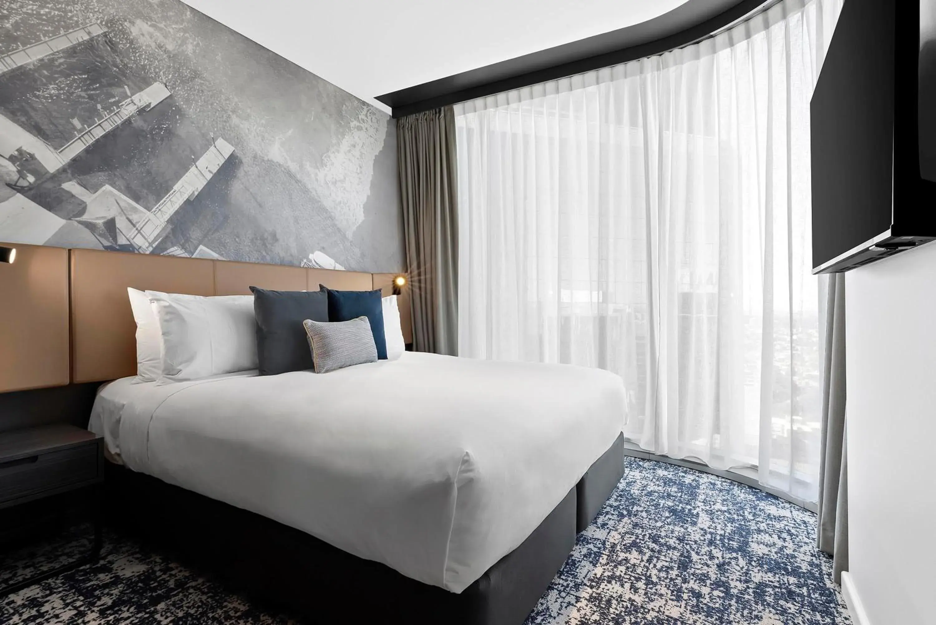 Bed in Citadines Walker North Sydney Bed in Citadines Walker North Sydney