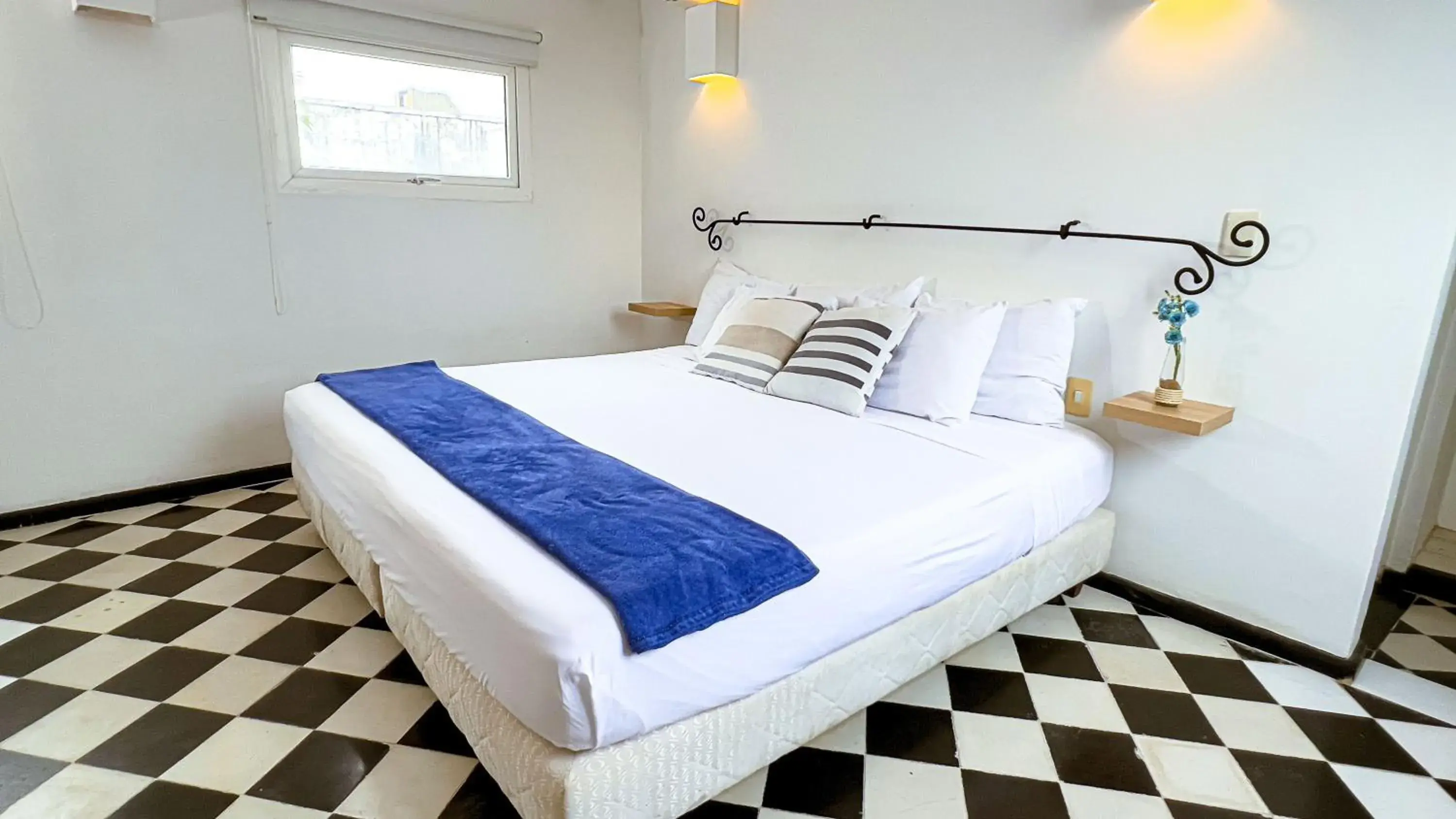 Bedroom, Bed in La Puerta Azul Bedroom, Bed in La Puerta Azul