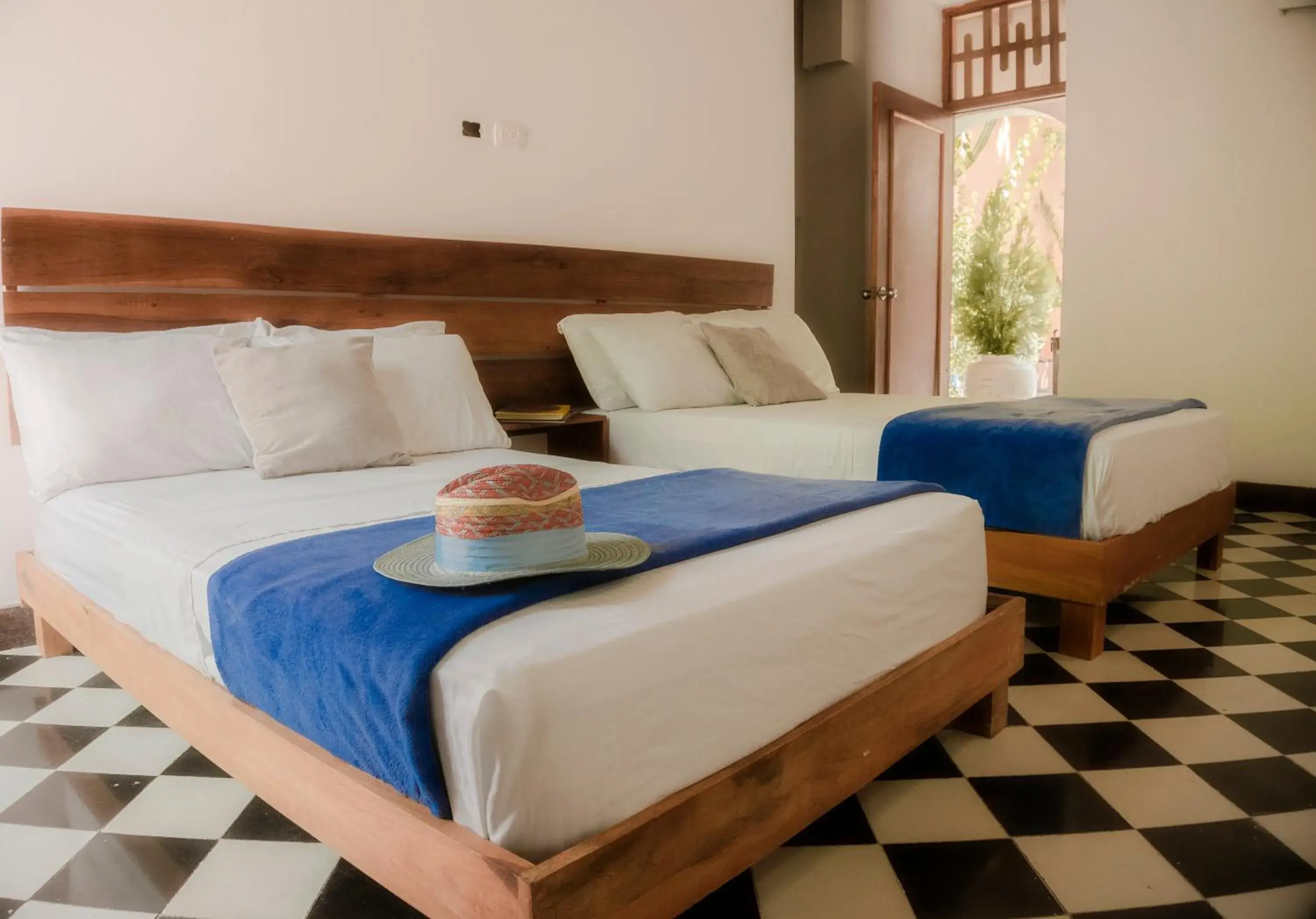 Deluxe Twin Room in La Puerta Azul Deluxe Twin Room in La Puerta Azul